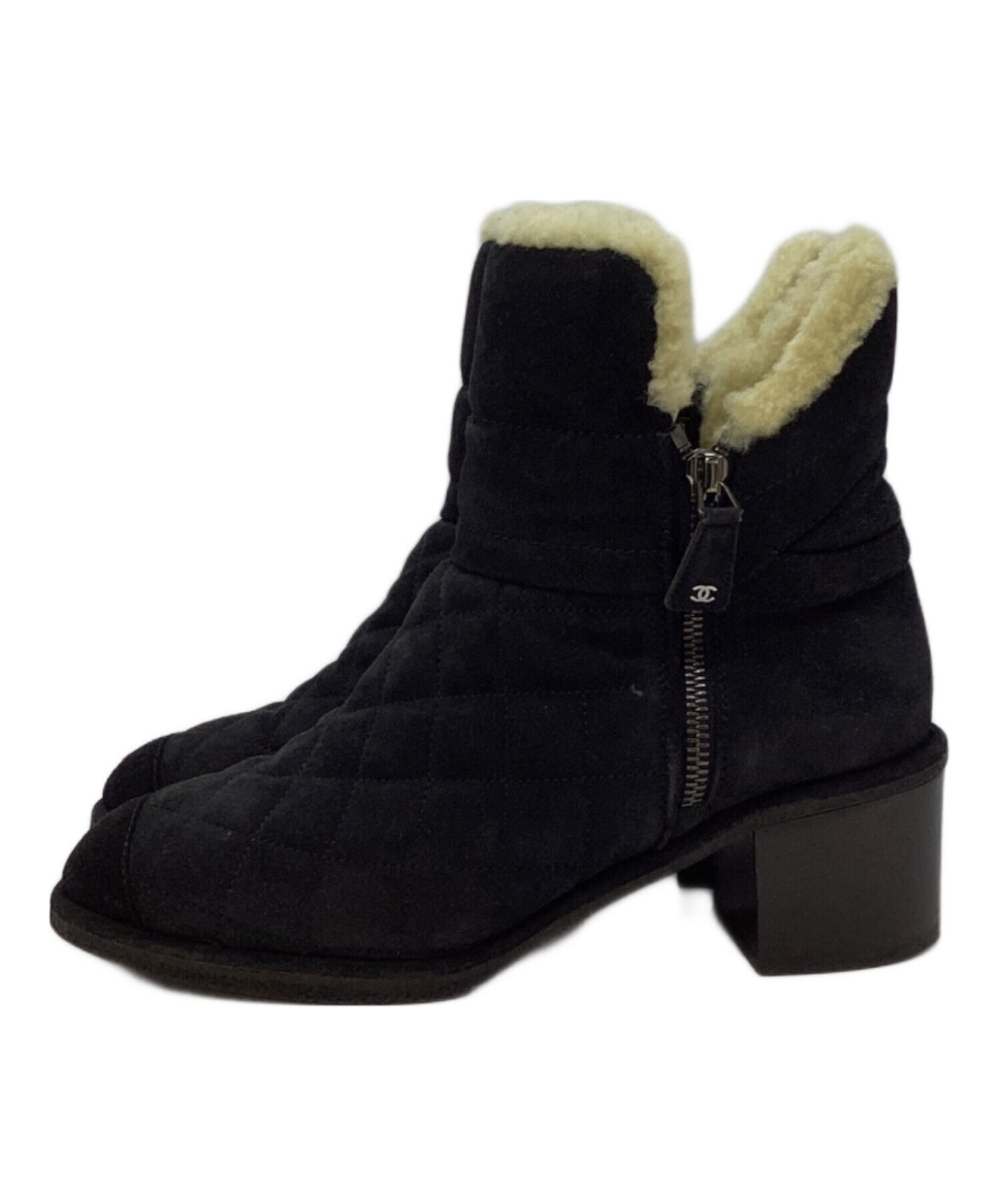 中古・古着通販】CHANEL (シャネル) ココマーク マトラッセ ムートン 