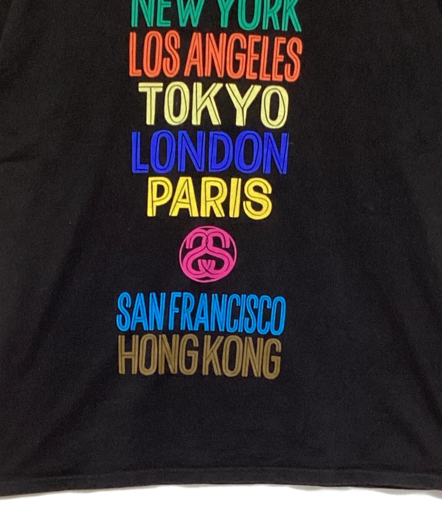 中古・古着通販】stussy (ステューシー) ESPO World Tour Tee ブラック 