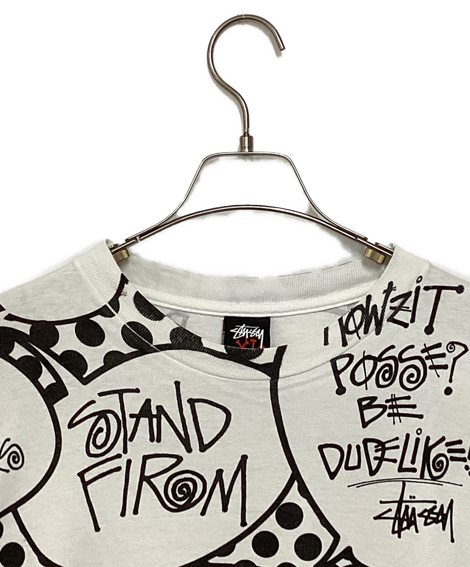 中古・古着通販】stussy (ステューシー) ショーンフォントプリントT