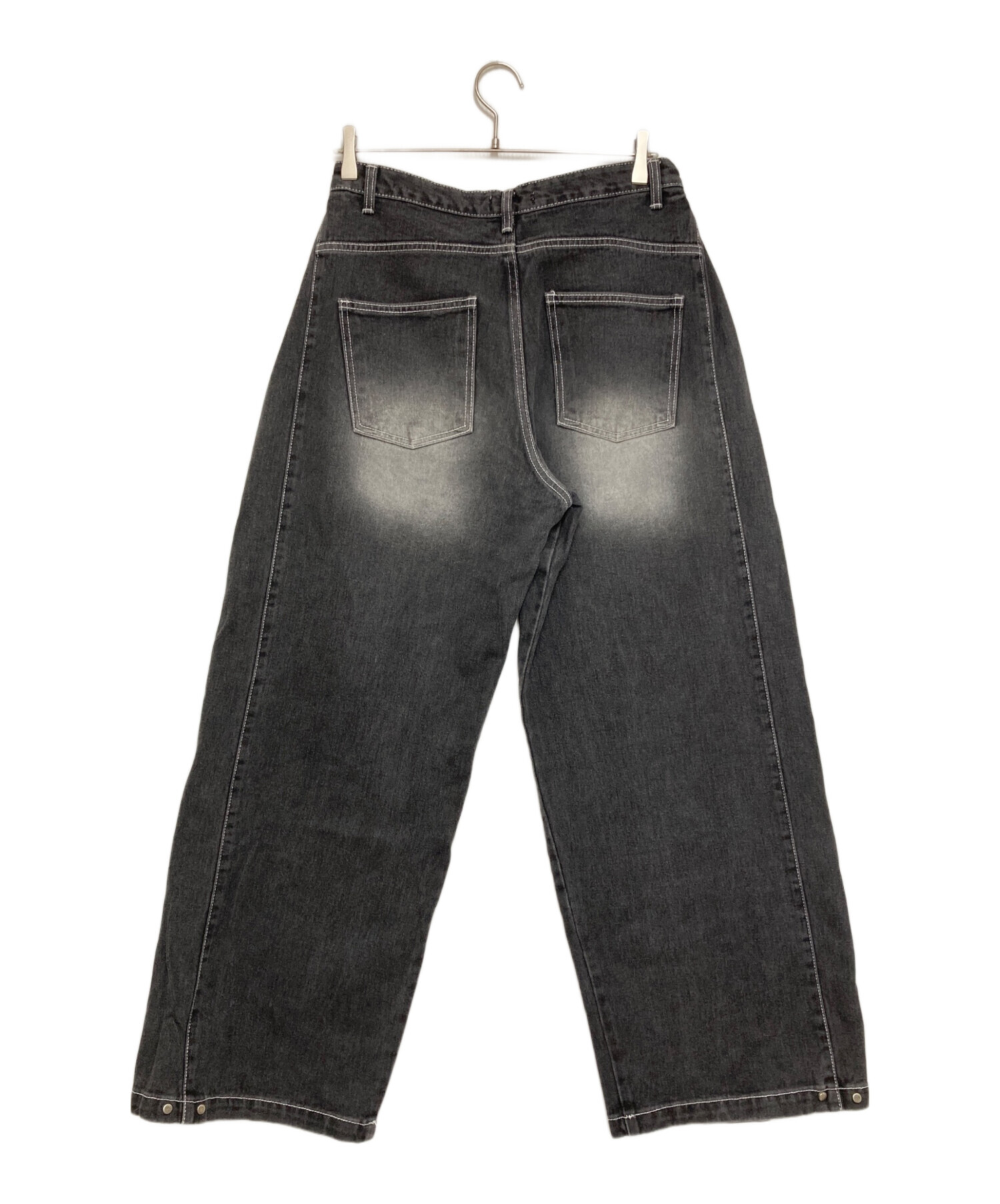 中古・古着通販】UNUSED.LAB (アンユーズドラブ) ワイドデニムパンツ