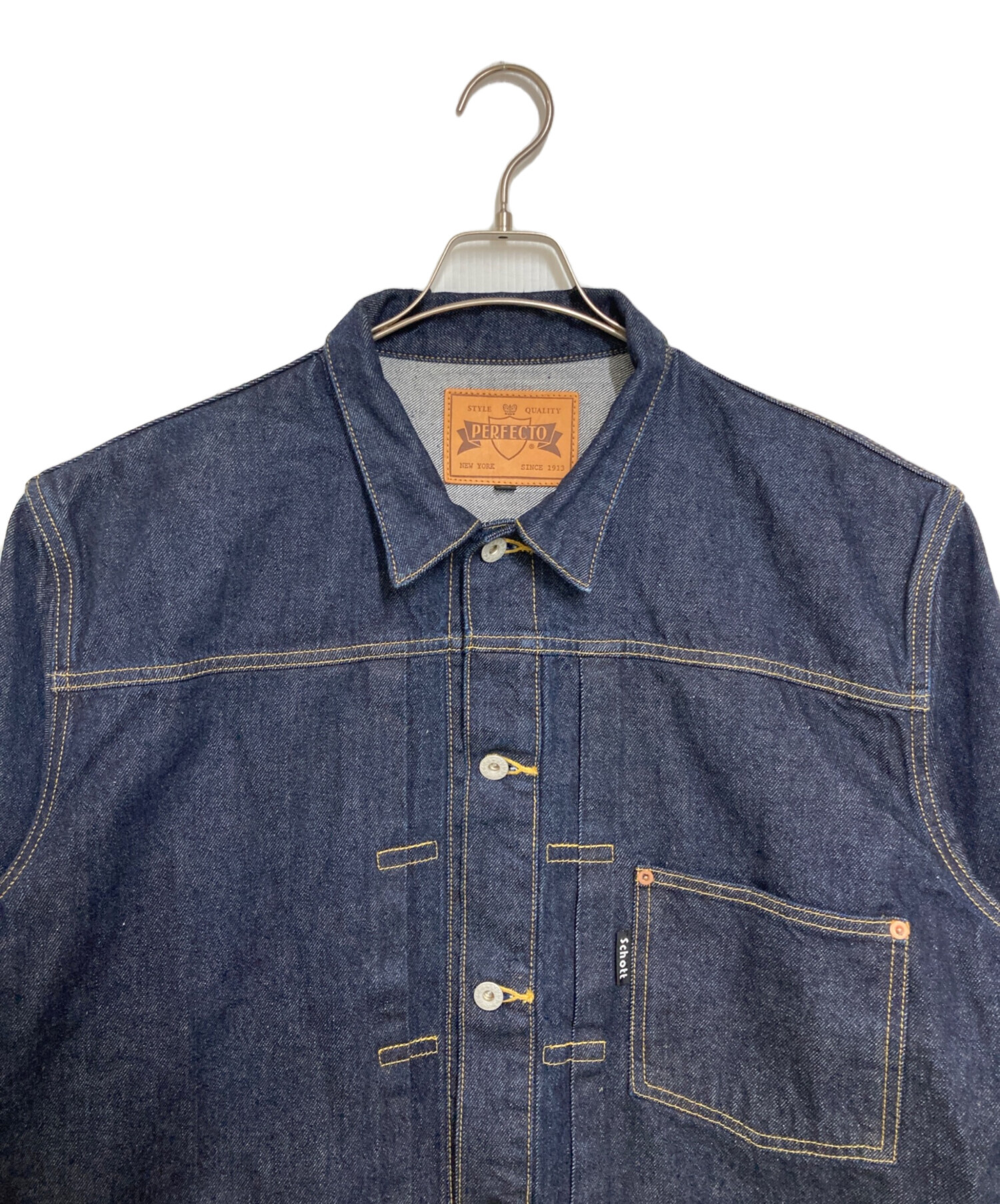 中古・古着通販】Schott (ショット) 1st DENIM JACKET デニム