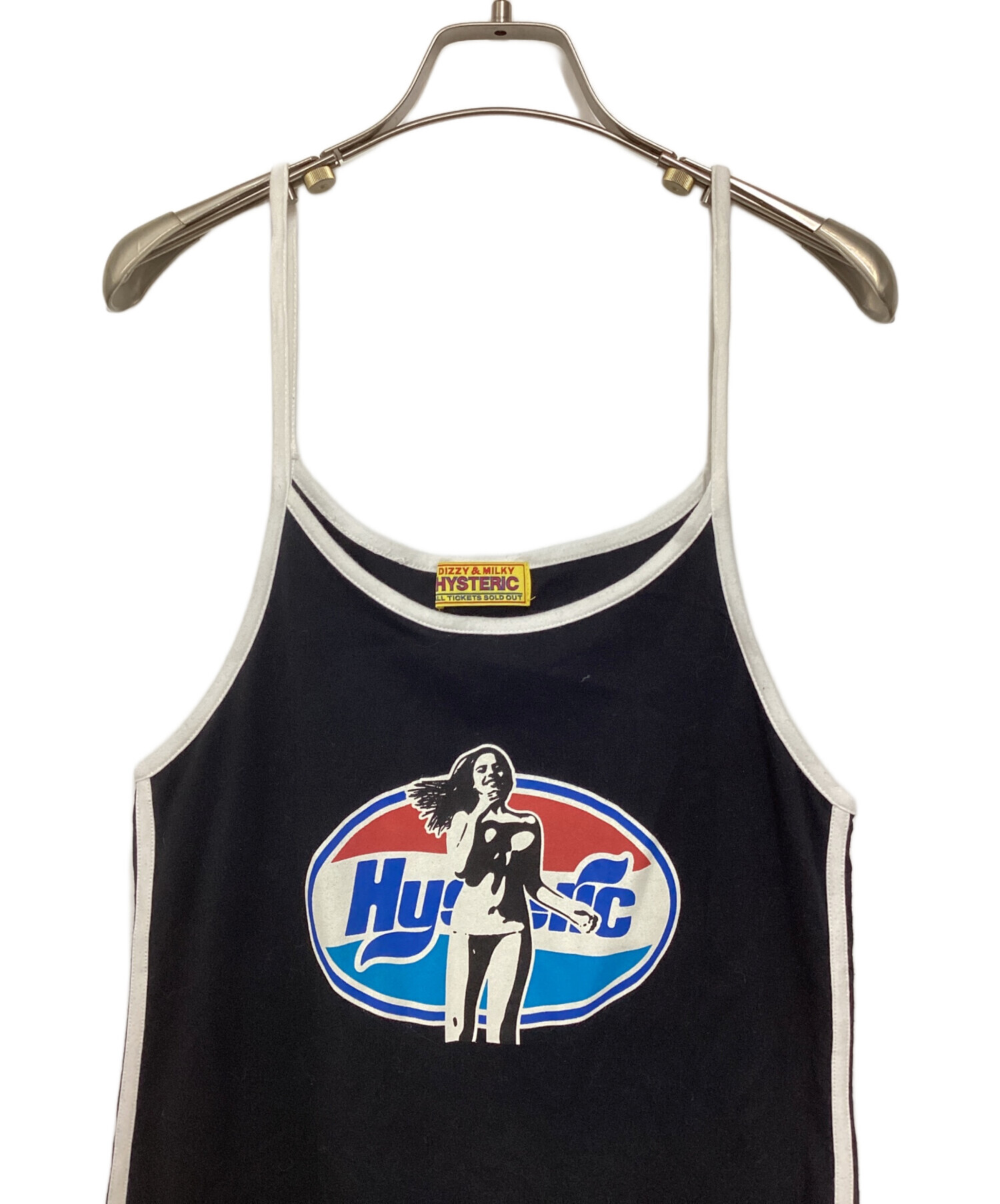 HYSTERIC GLAMOUR / 24SS/FANTASTIC GIRL ワンピース/FREE/コットン/ブラック/プリント/01241CO06 中古・古着通販】Hysteric Glamour (ヒステリックグラマー) FANTASTIC