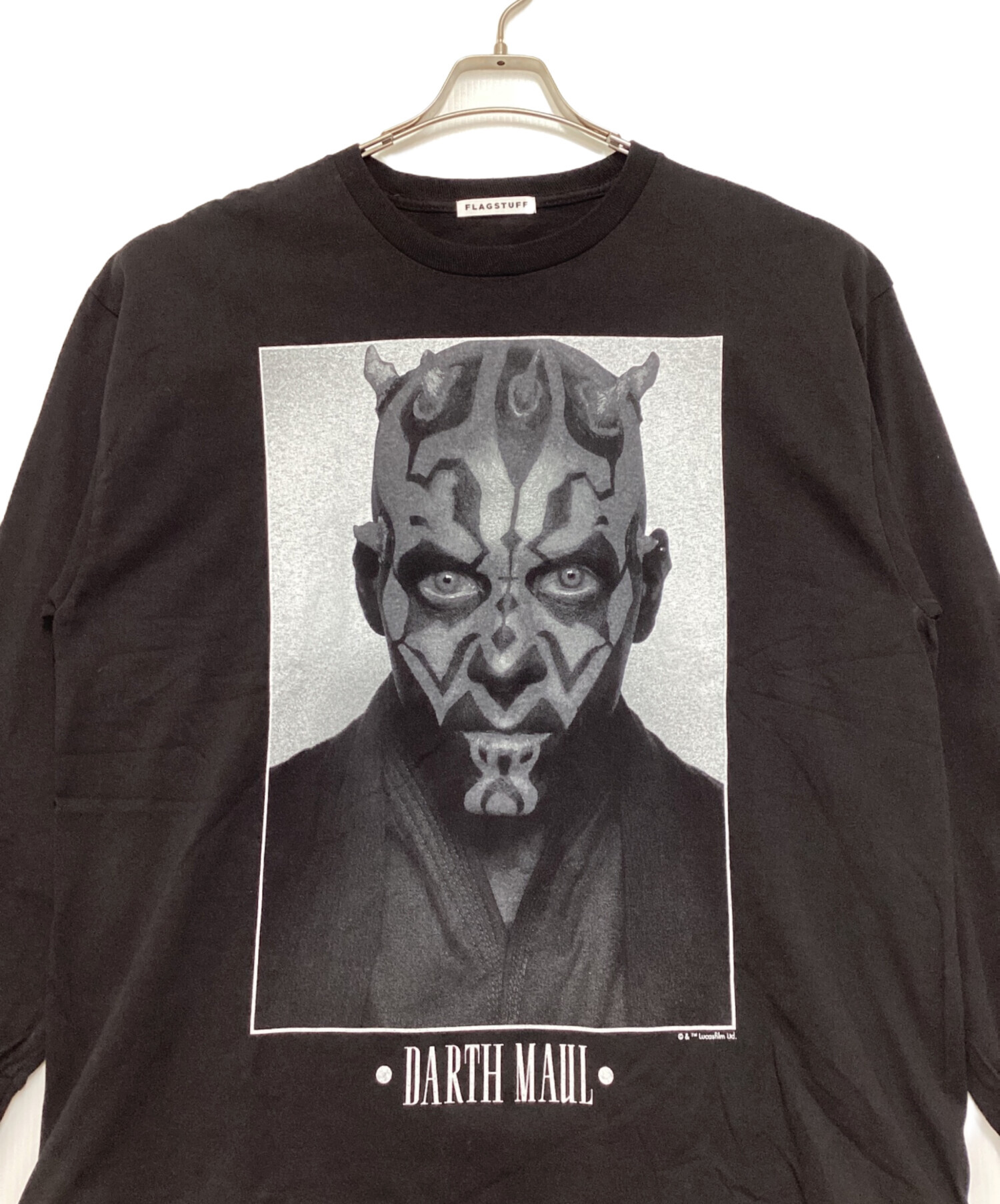 中古・古着通販】flagstuff (フラグスタフ) ”Darth Maul” / LS Tee 