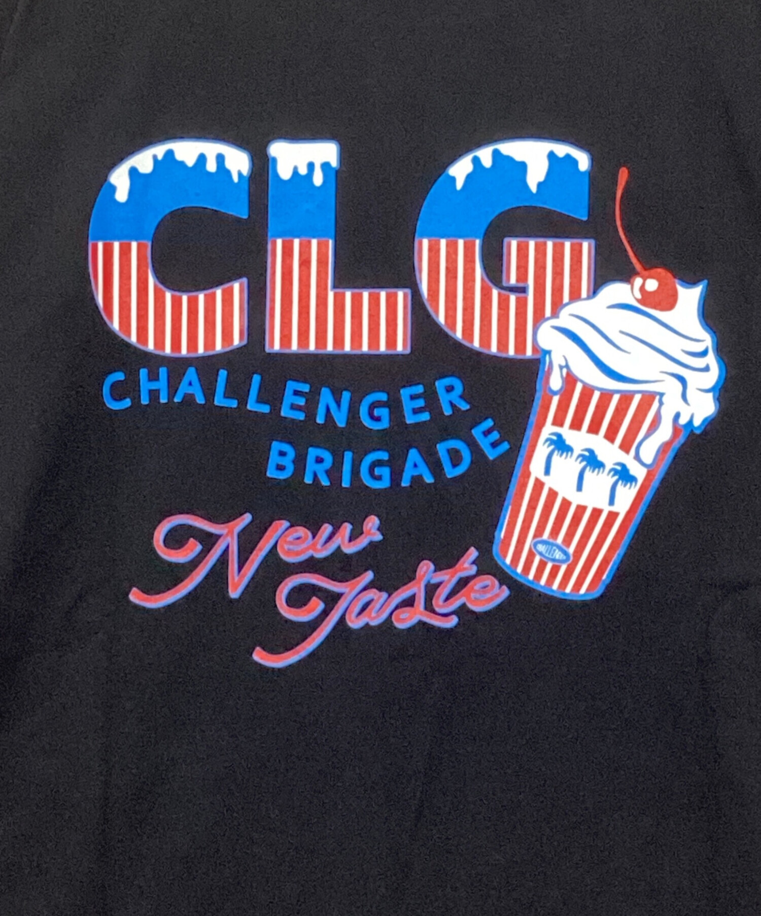 中古・古着通販】CHALLENGER (チャレンジャー) ICECREAM TEE ブラック 