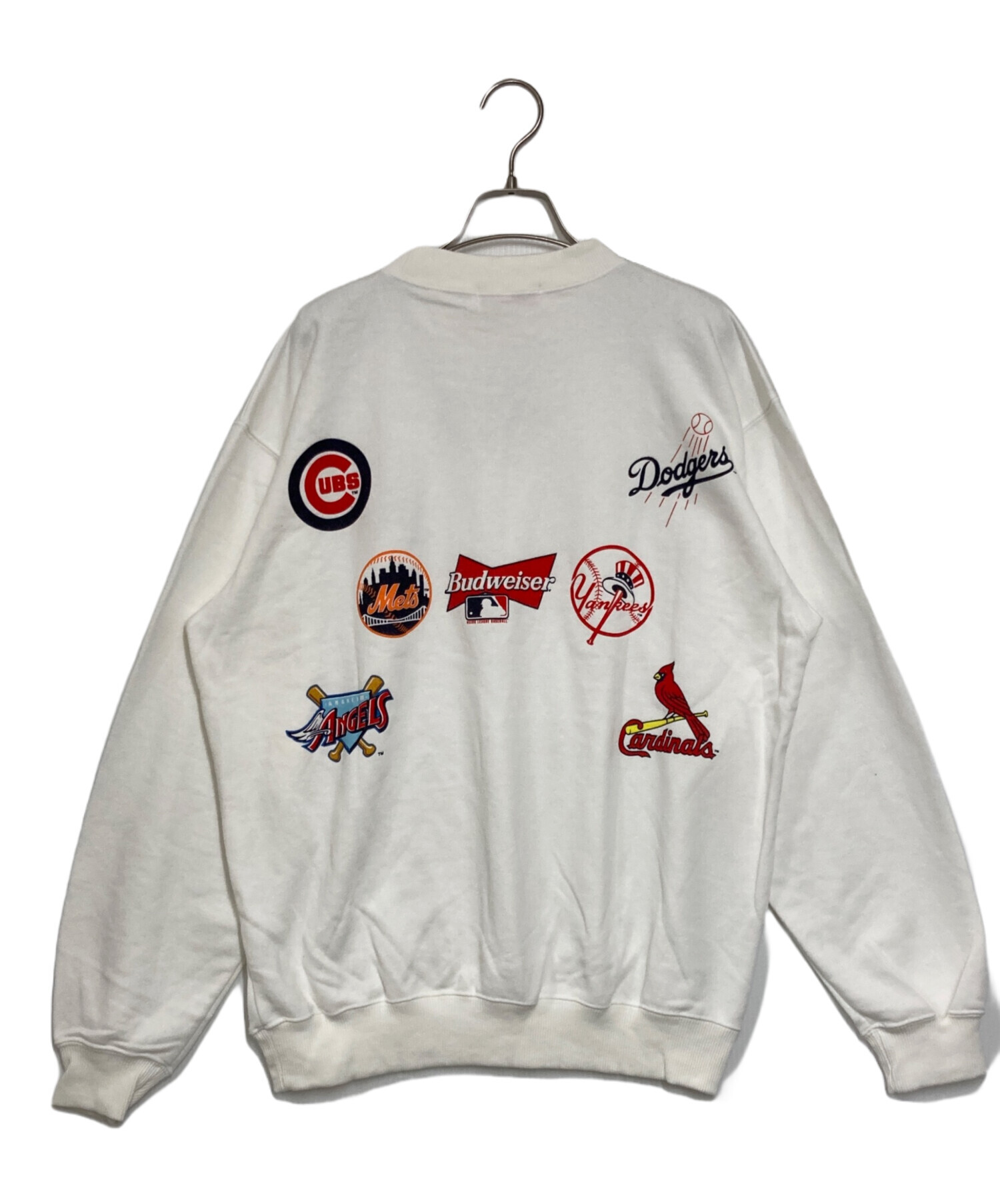 バドワイザー　スウェット 中古・古着通販】BUDWEISER (バドワイザー) MLB (エムエルビー