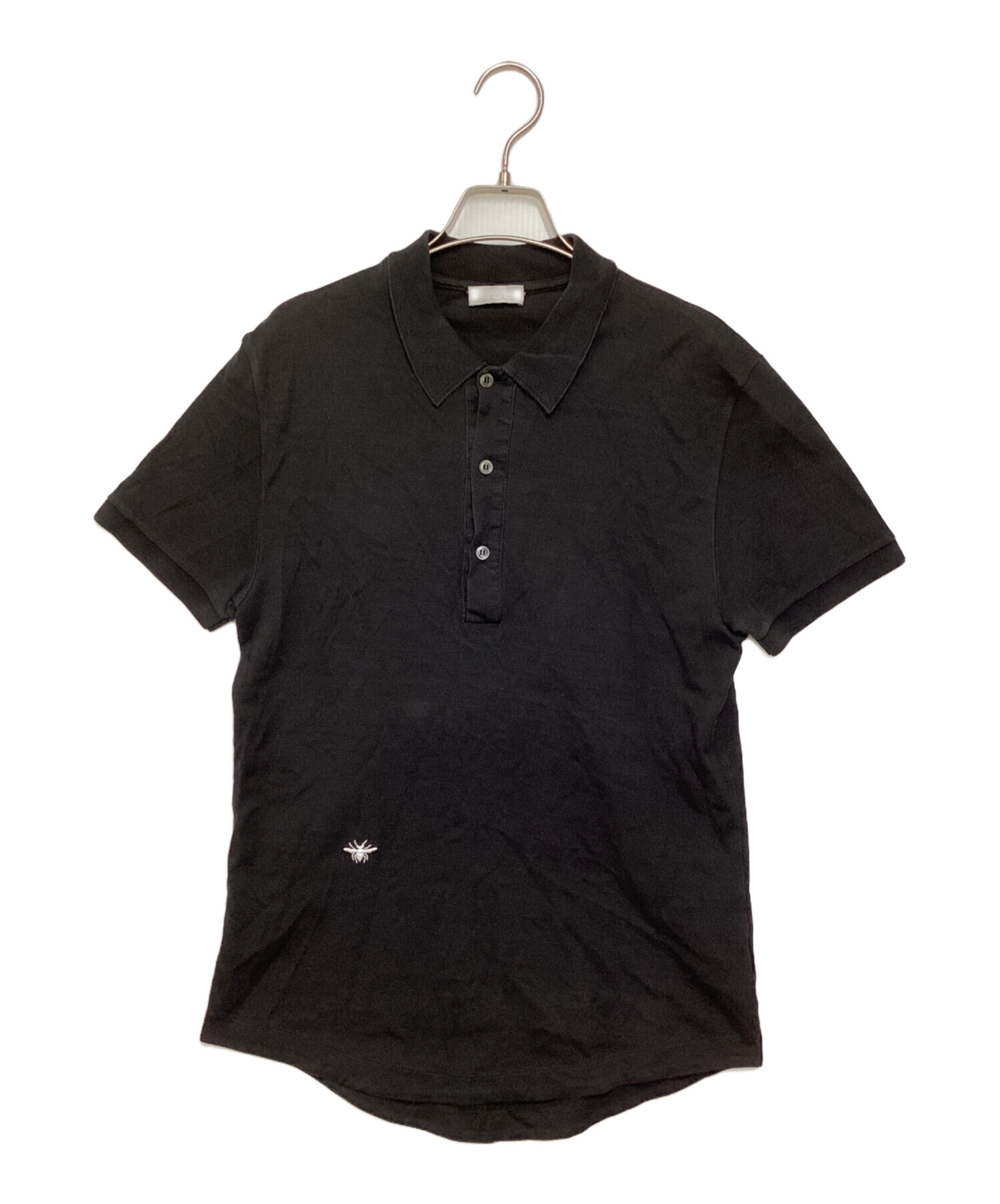 Dior 黒 ポロシャツ BEE刺繍 Dior 黒 ポロシャツ BEE刺繍 DIOR HOMME - DIOR HOMME ディオール Dior