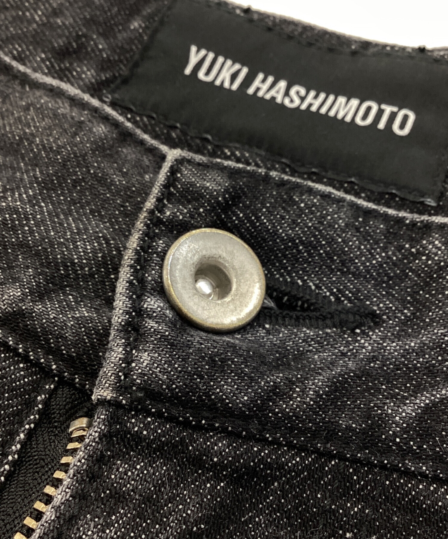 YUKI HASHIMOTO TWISTED DAMAGE JEANS 44