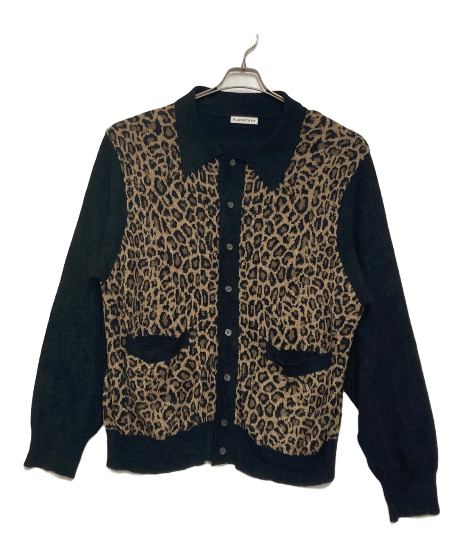 中古・古着通販】flagstuff (フラグスタフ) L/S LEOPARD SWEATER