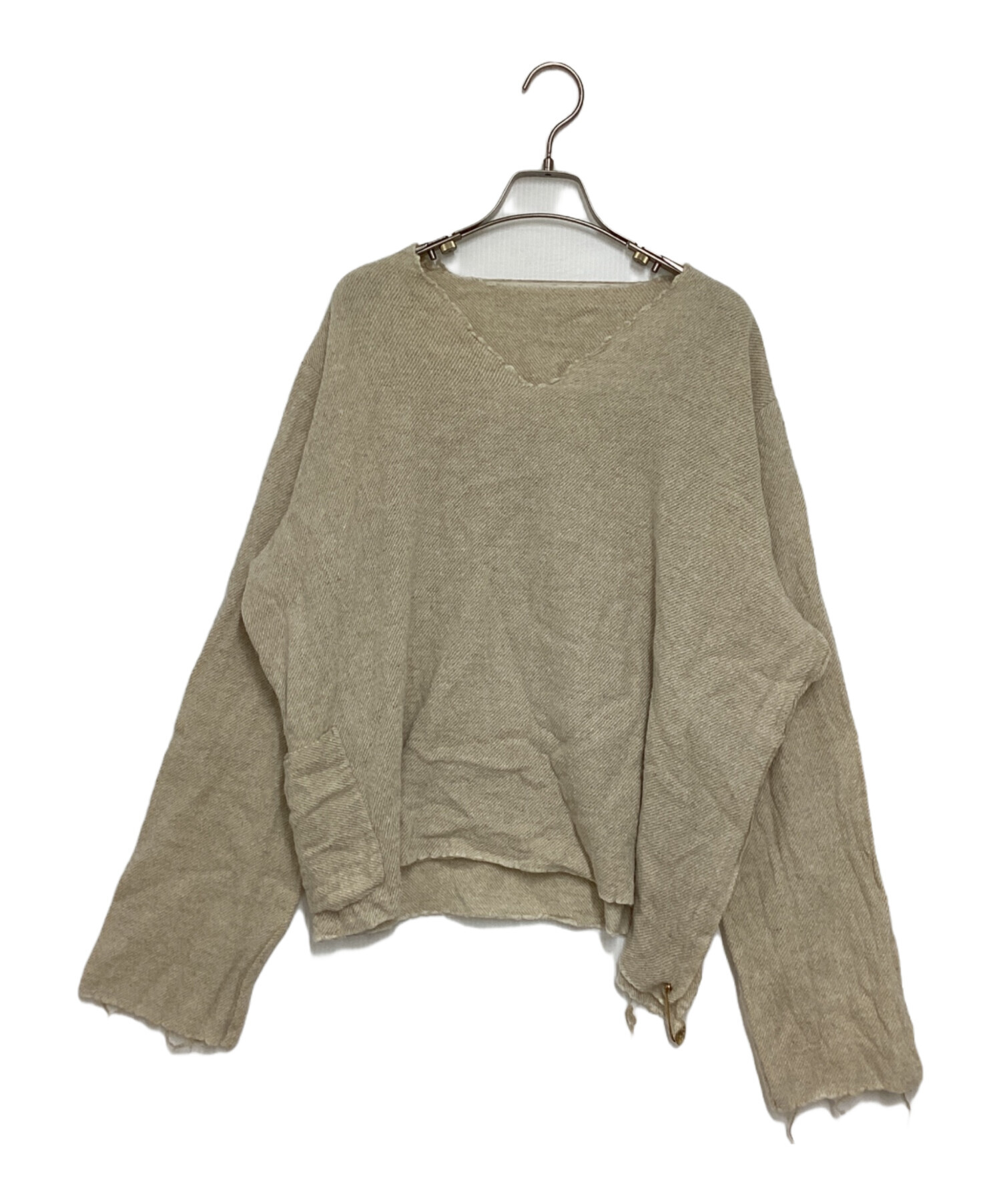 sunsea shrinkage vneck サイズ3 藤井風色違い着用