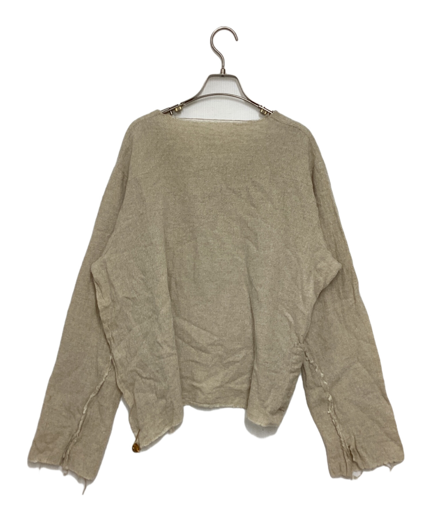 SUNSEA 22AW Shrinkage V-Neckウール使いニット通販 sunsea shrinkage knit