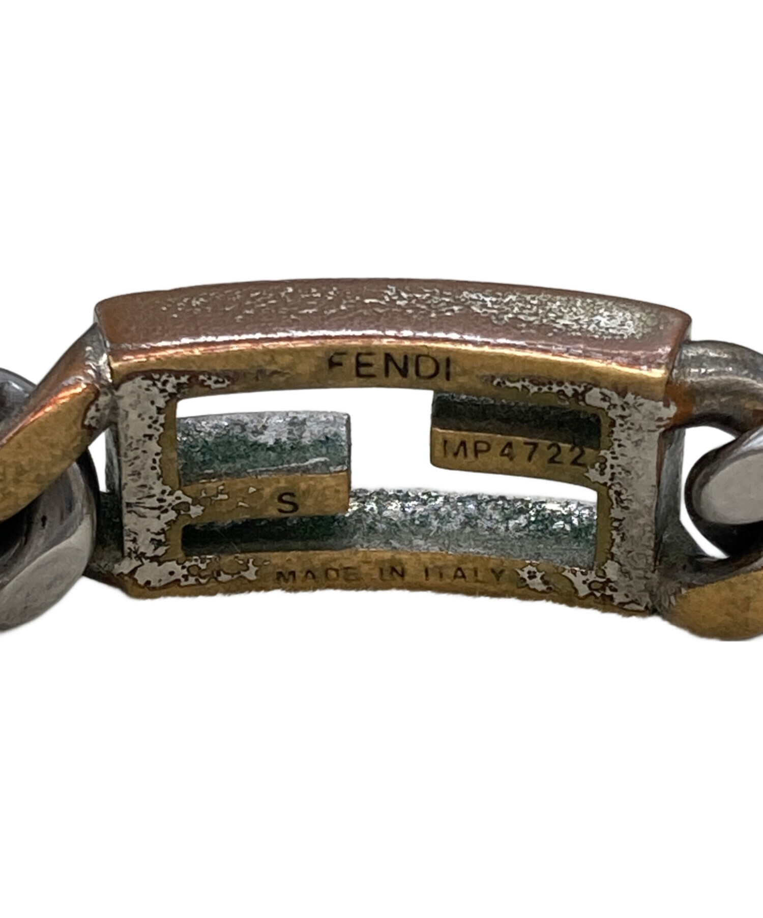 中古・古着通販】FENDI (フェンディ) チェーンブレスレット シルバー