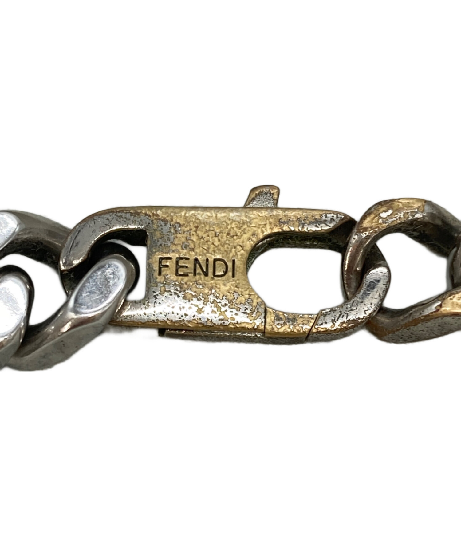 中古・古着通販】FENDI (フェンディ) チェーンブレスレット シルバー