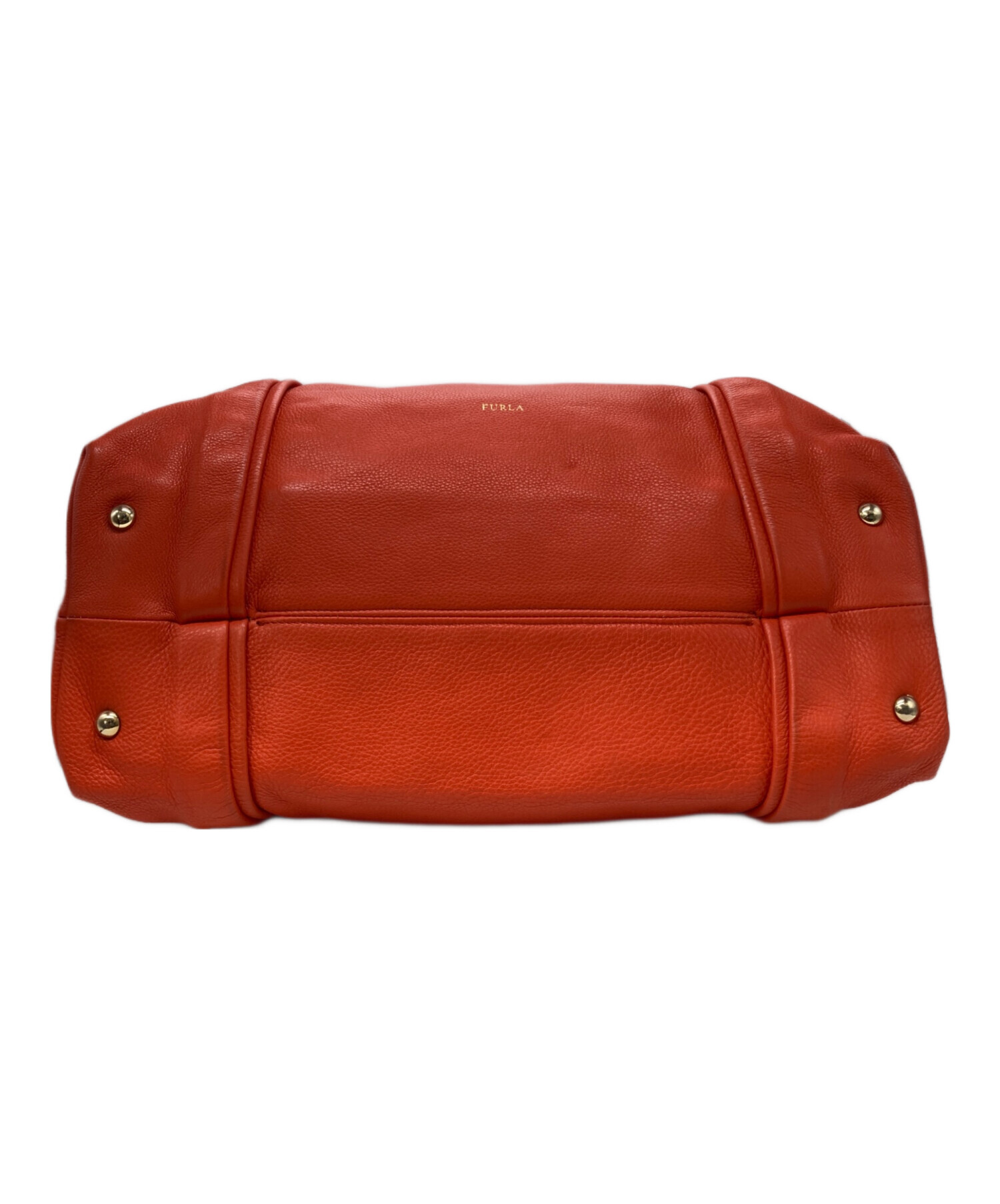 中古・古着通販】FURLA (フルラ) ハンドバッグ オレンジ｜ブランド