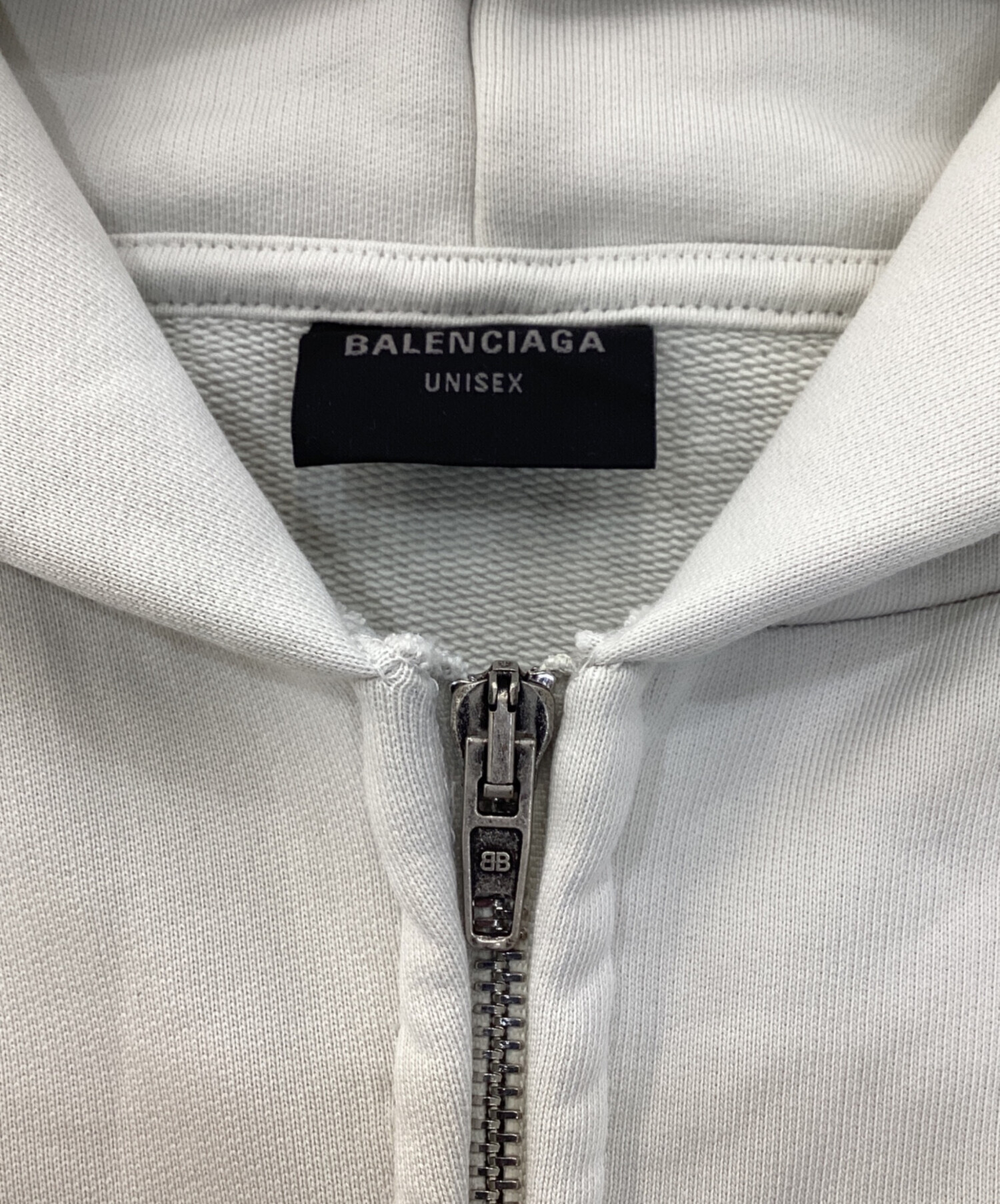 中古・古着通販】BALENCIAGA (バレンシアガ) LOOP LOGO ZIP HOODIE