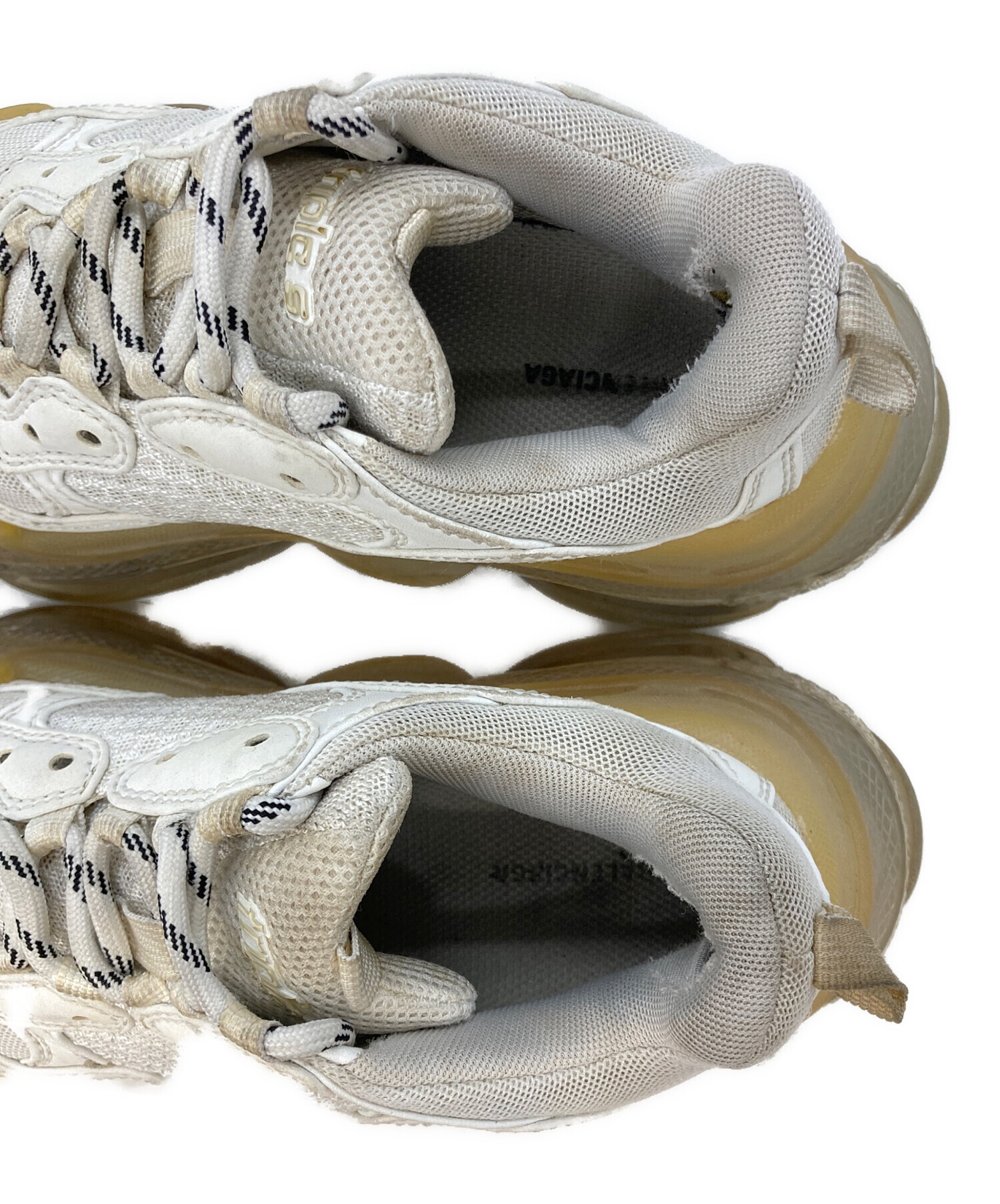 中古・古着通販】BALENCIAGA (バレンシアガ) Triple S ホワイト 
