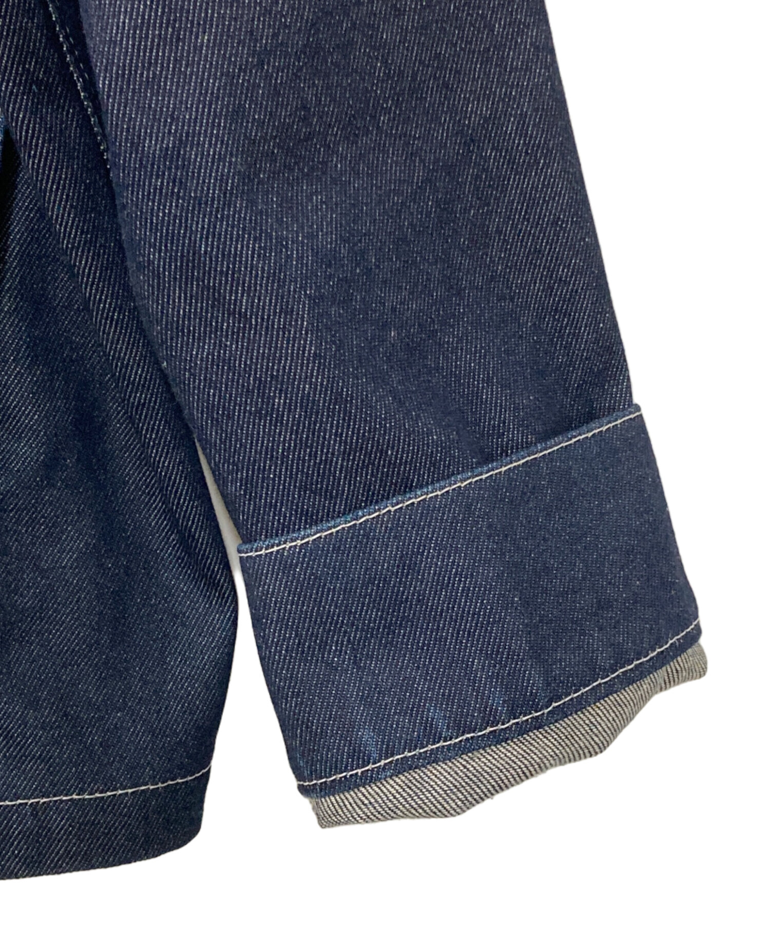 中古・古着通販】IROQUOIS (イロコイ) OPEN-END DENIM JK インディゴ 