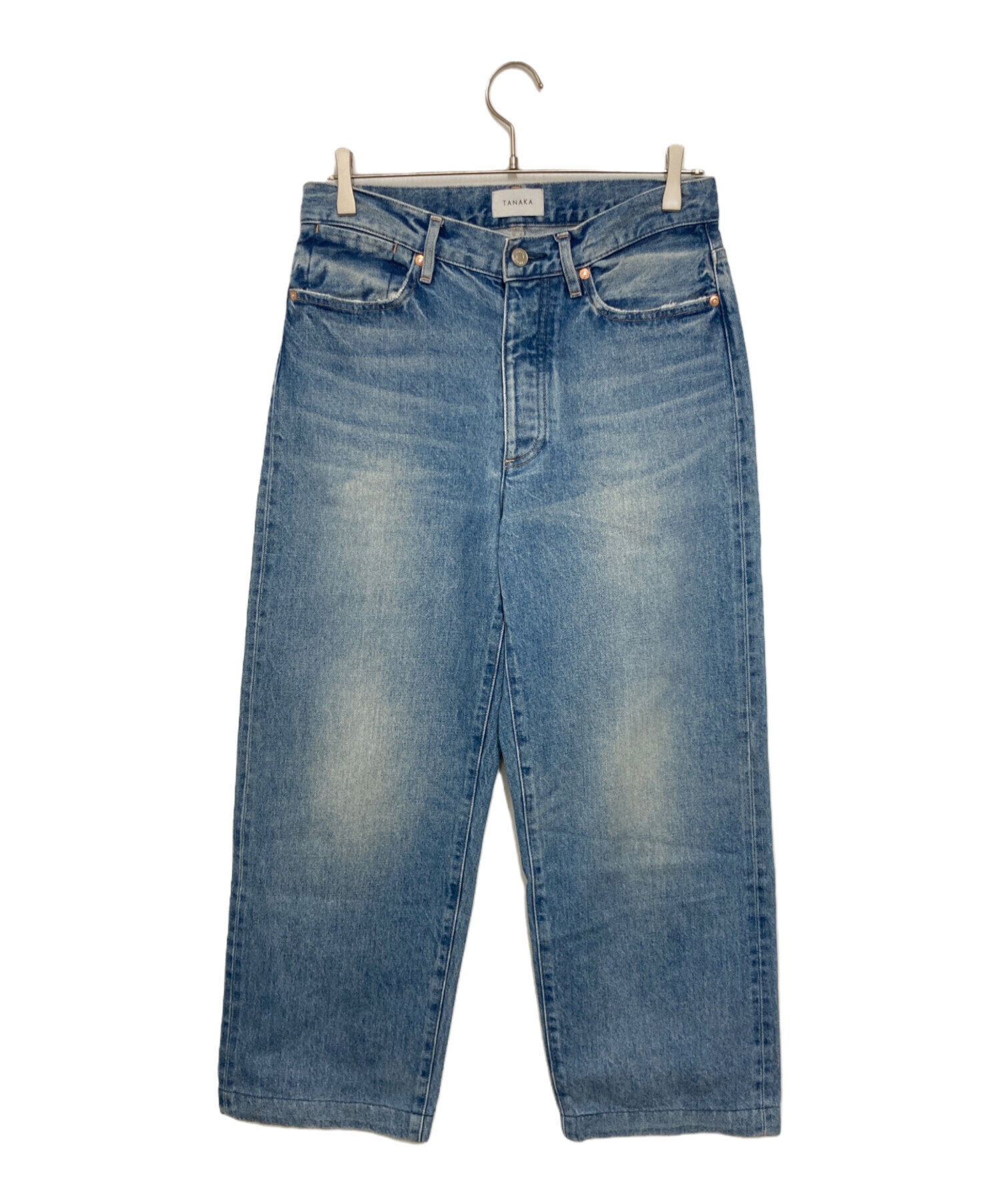 中古・古着通販】TANAKA (タナカ) dad jeans trousers ブルー サイズ