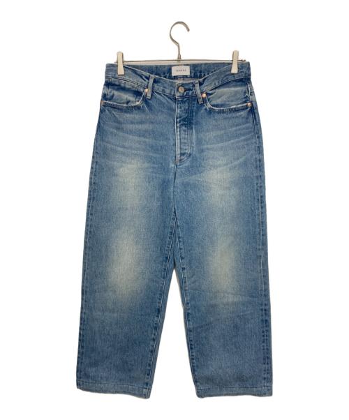 TANAKA / タナカ DAD JEAN TROUSERS ST-2(F) WASHED RAW WHITE デニム