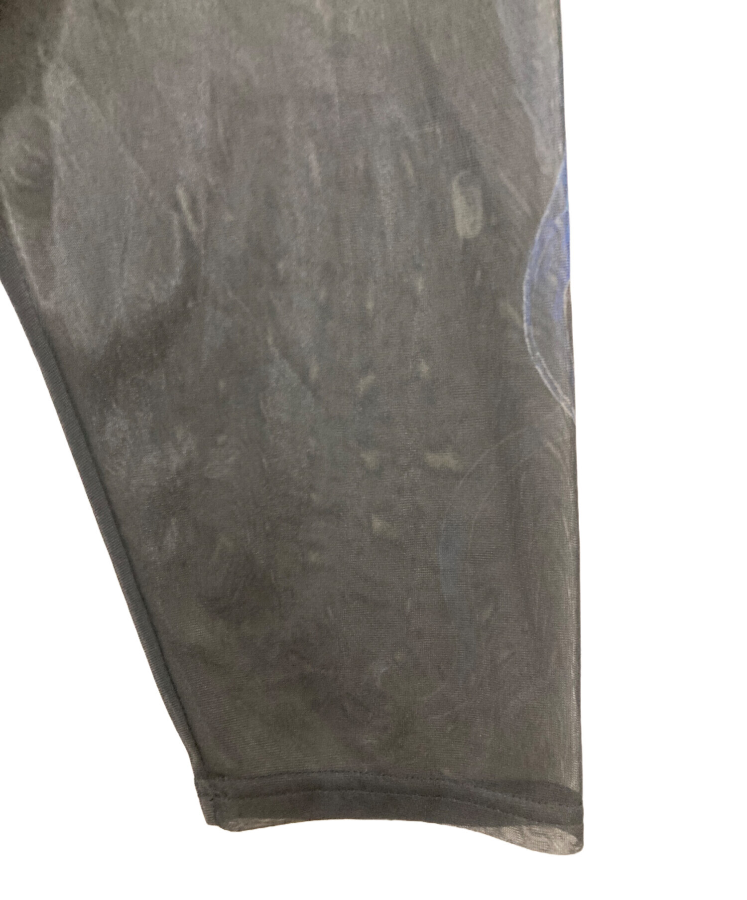中古・古着通販】Ameri (アメリ) ILLUSTRATION PRINT SHEER TOP 