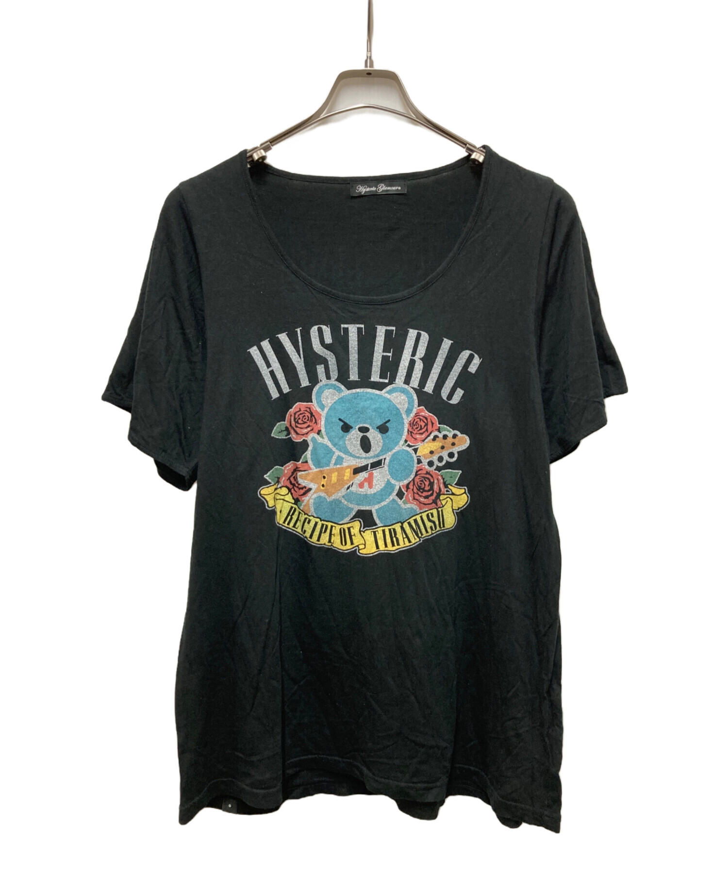 ヒステリックグラマー HYSTERIC Tシャツ GLAMOUR T ベア GLAMOUR