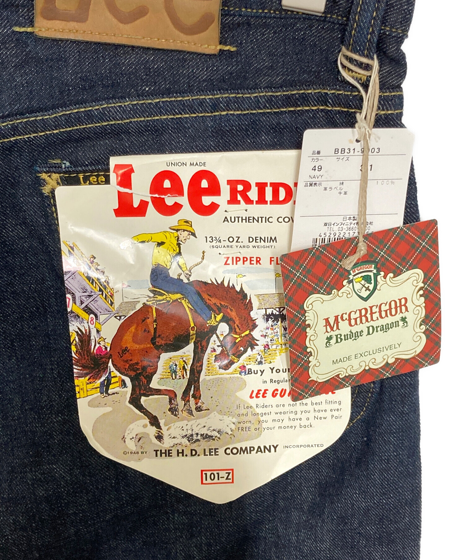 中古・古着通販】LEE (リー) McGREGOR (マクレガー) 別注デニムパンツ 