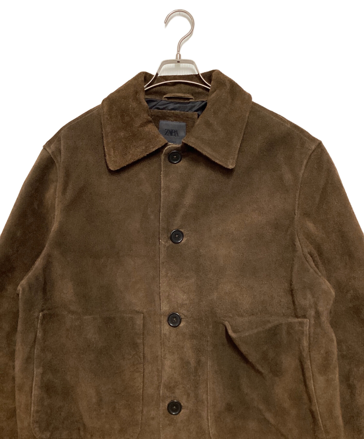 中古・古着通販】ZARA (ザラ) スウェードレザージャケット