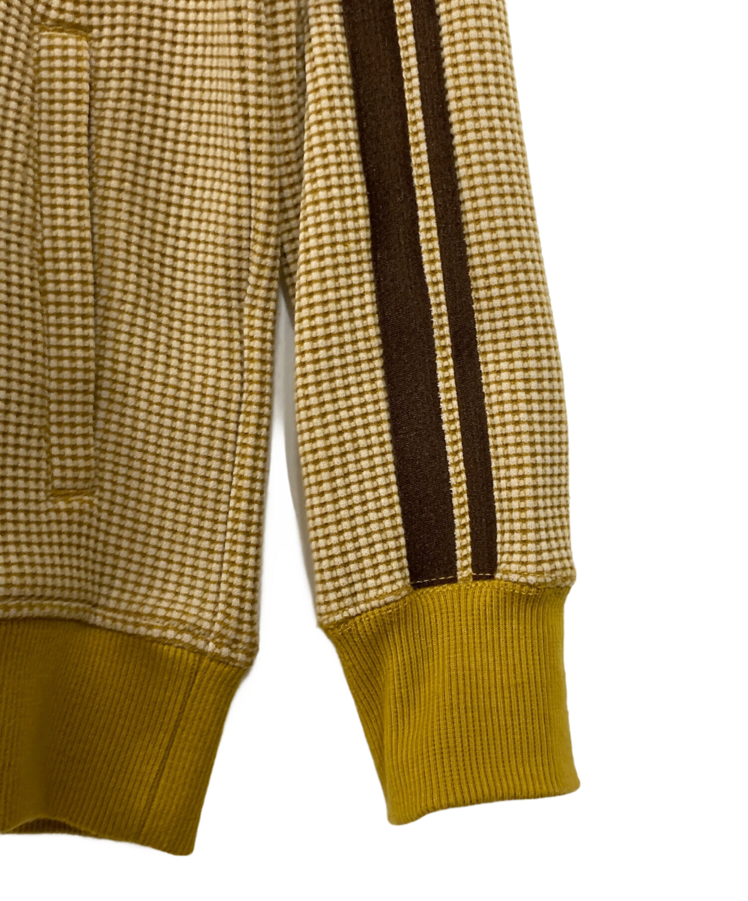 美品 オニツカタイガー TRACK TOP ワッフル トラックジャケット 茶 L m31467641785_1.jpg?1755585437