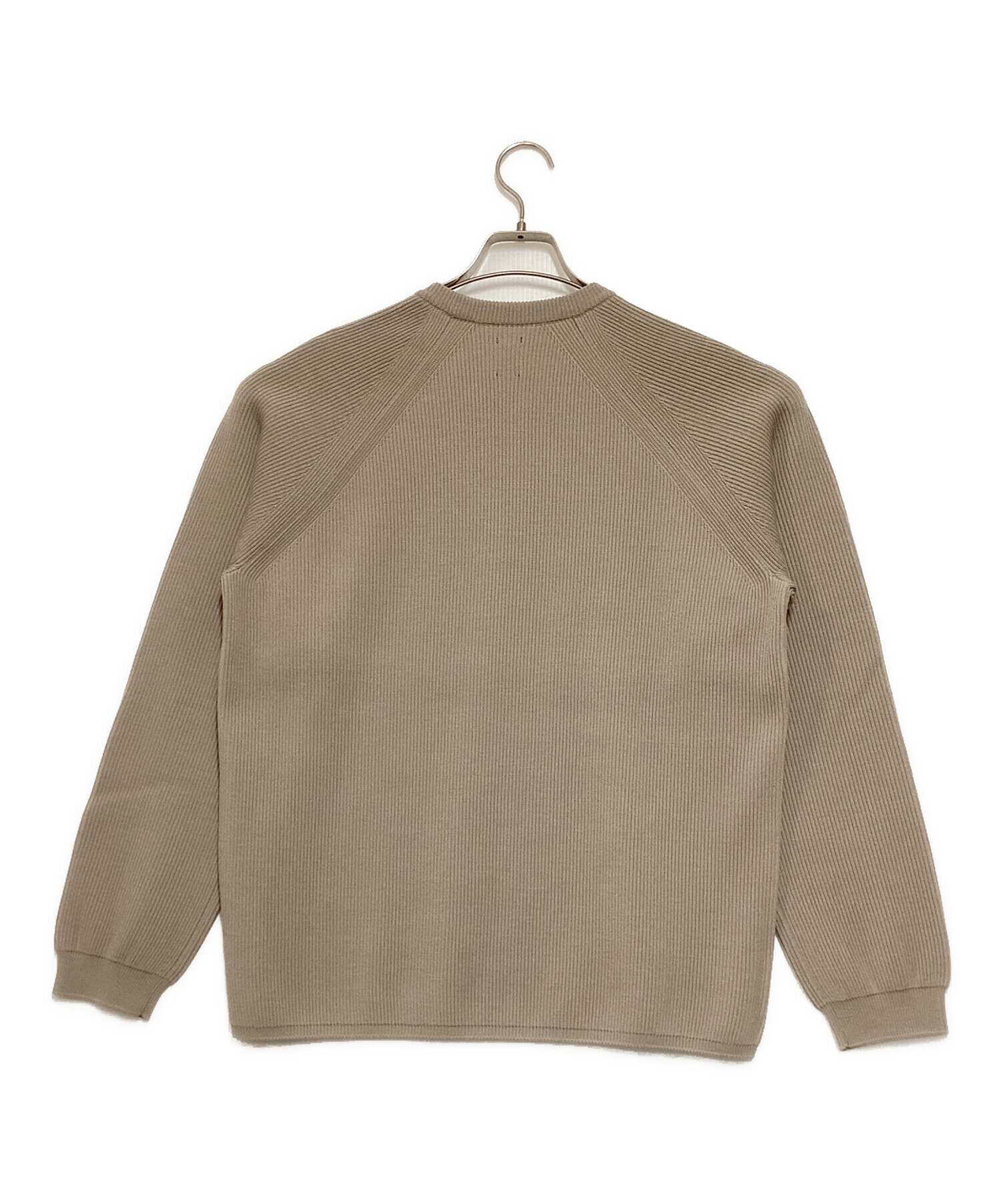 中古・古着通販】BATONER (バトナ―) EXTRA HARD TWIST WOOL CREW NECK 