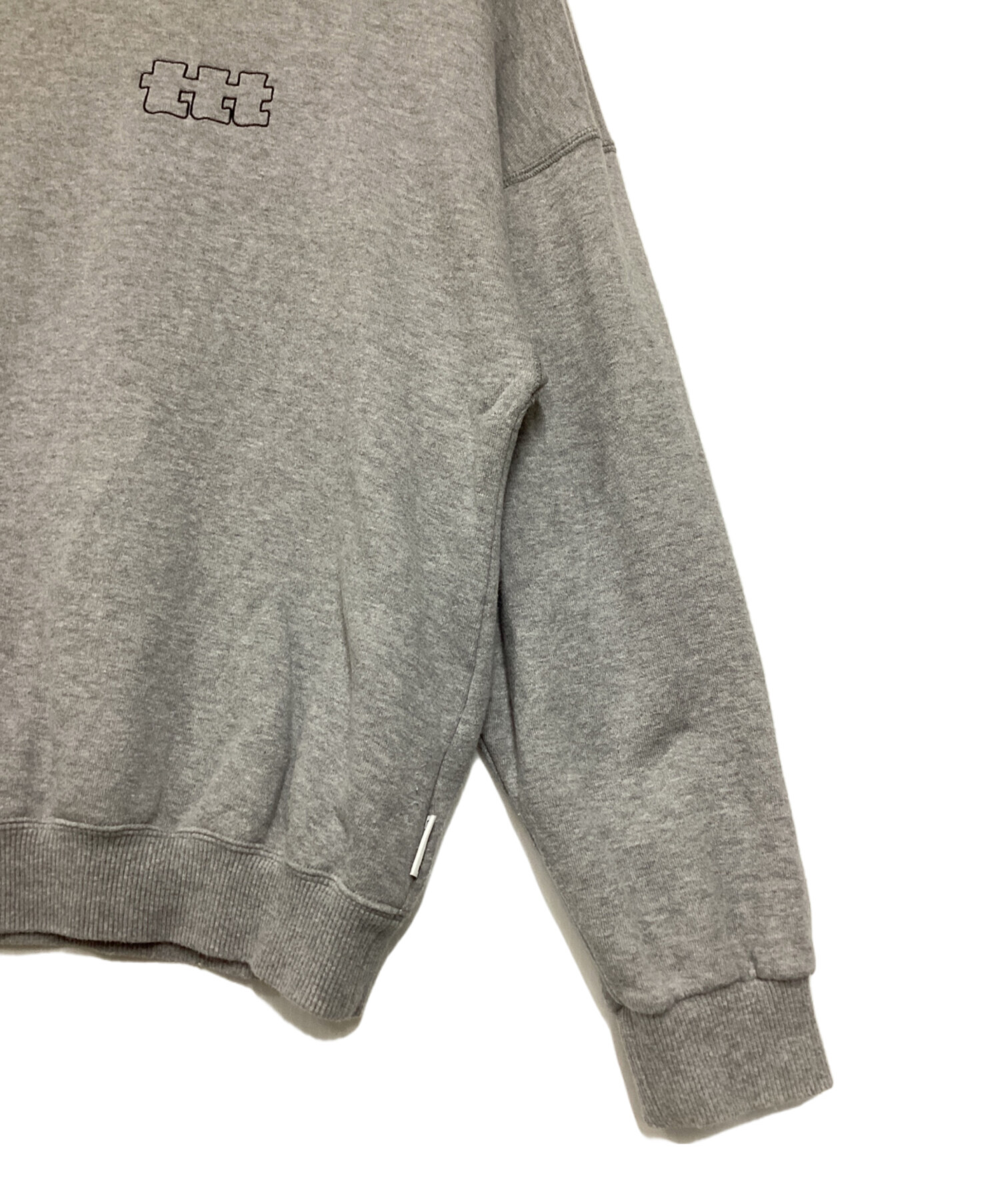 TTT MSW スウェット TTT MSW（ティー）の「【TTTMSW/ティー】Velours crew neck