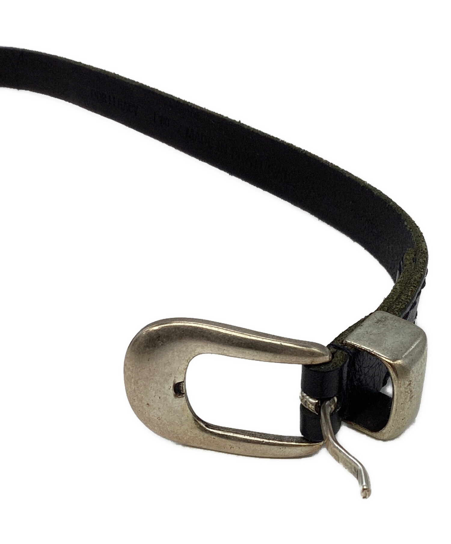 中古・古着通販】OUR LEGACY (アワーレガシー) レザーナローベルト