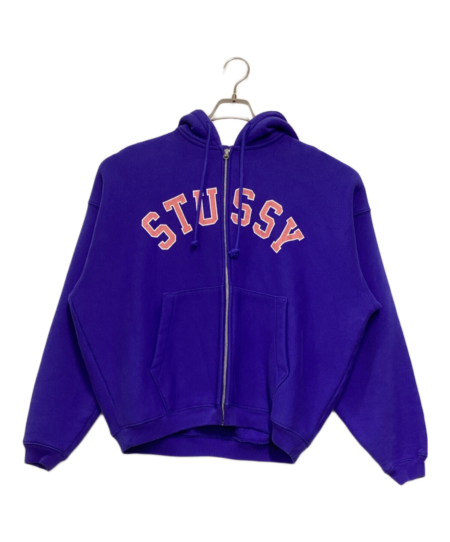 中古・古着通販】stussy (ステューシー) Faded Graphic Zip Hoodie