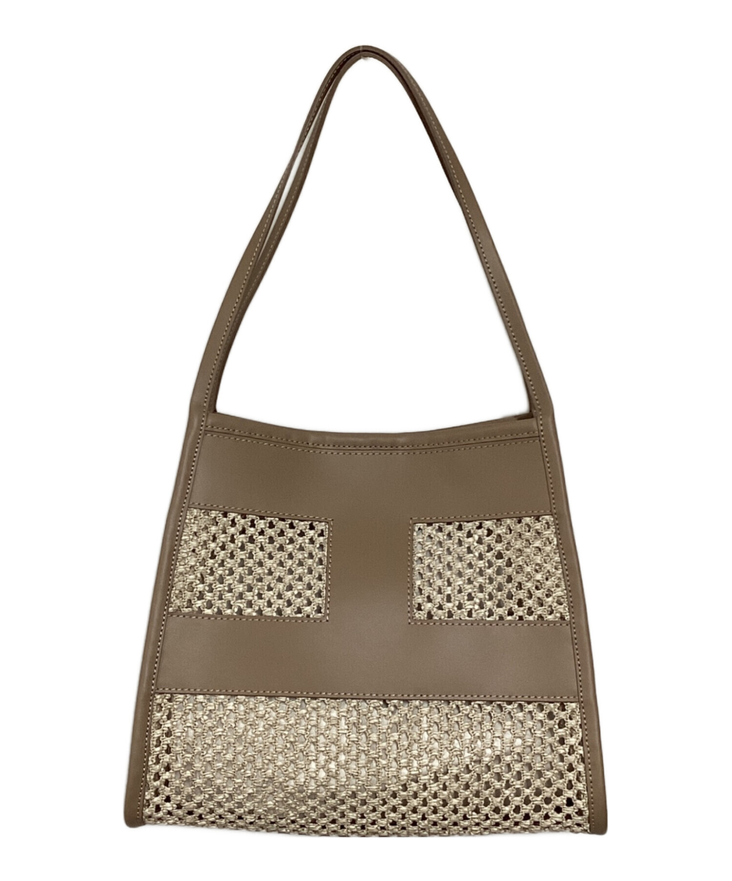 ★IACUCCI★23SS リーバ RETE PAGLIA トートバッグ 中古・古着通販】IACUCCI (イアクッチ) リーバ RETE PAGLIA バッグ