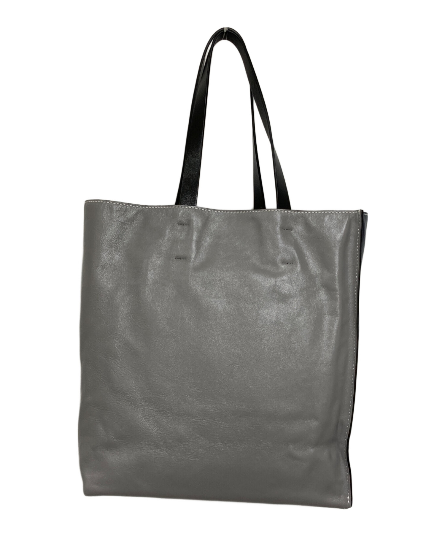 中古・古着通販】MARNI (マルニ) MUSEO SOFT LARGE TOTE ネイビー
