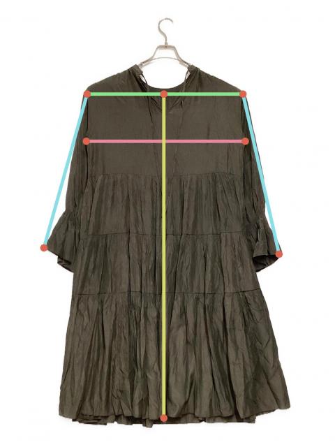 中古・古着通販】Loungedress (ラウンジドレス) サテンティアード