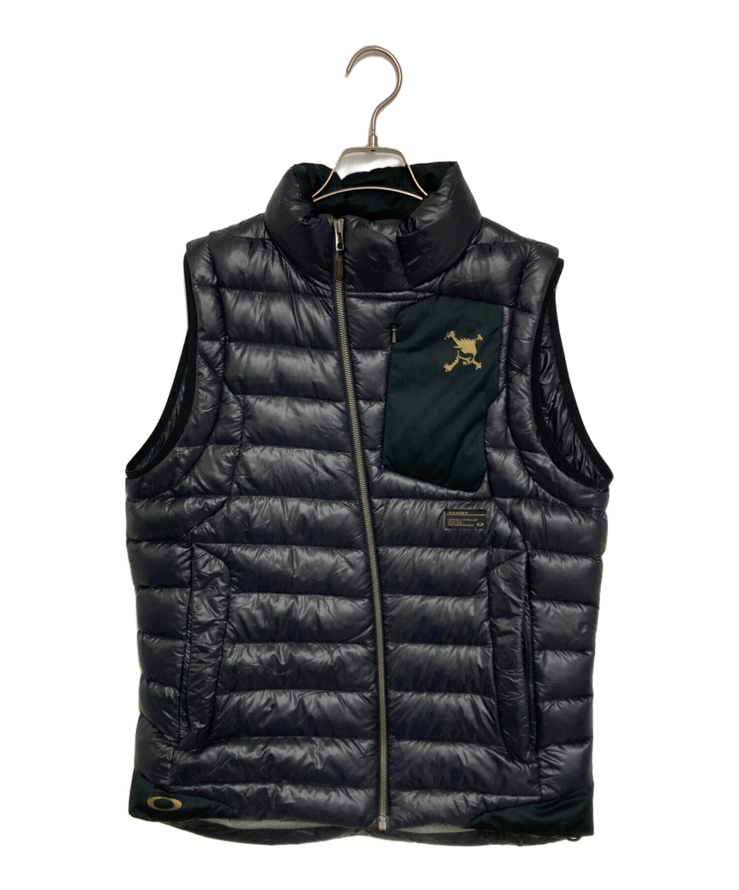 中古・古着通販】OAKLEY (オークリー) ダウンベスト ネイビー サイズ:M