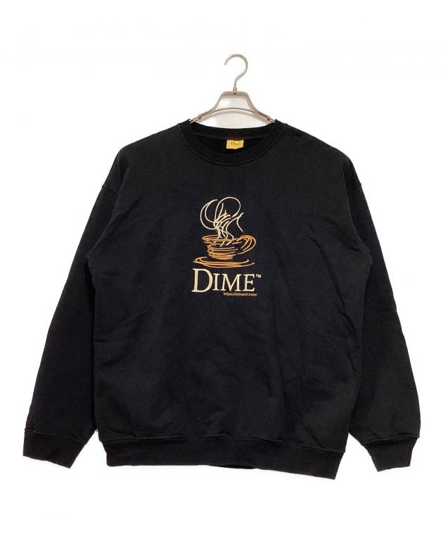 中古・古着通販】Dime (ダイム) エンブロイダリースウェット ブラック