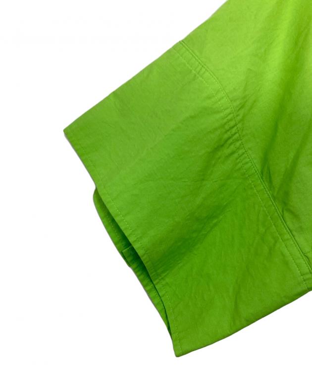 中古・古着通販】ENFOLD (エンフォルド) COブロード Cube シャツ 黄緑