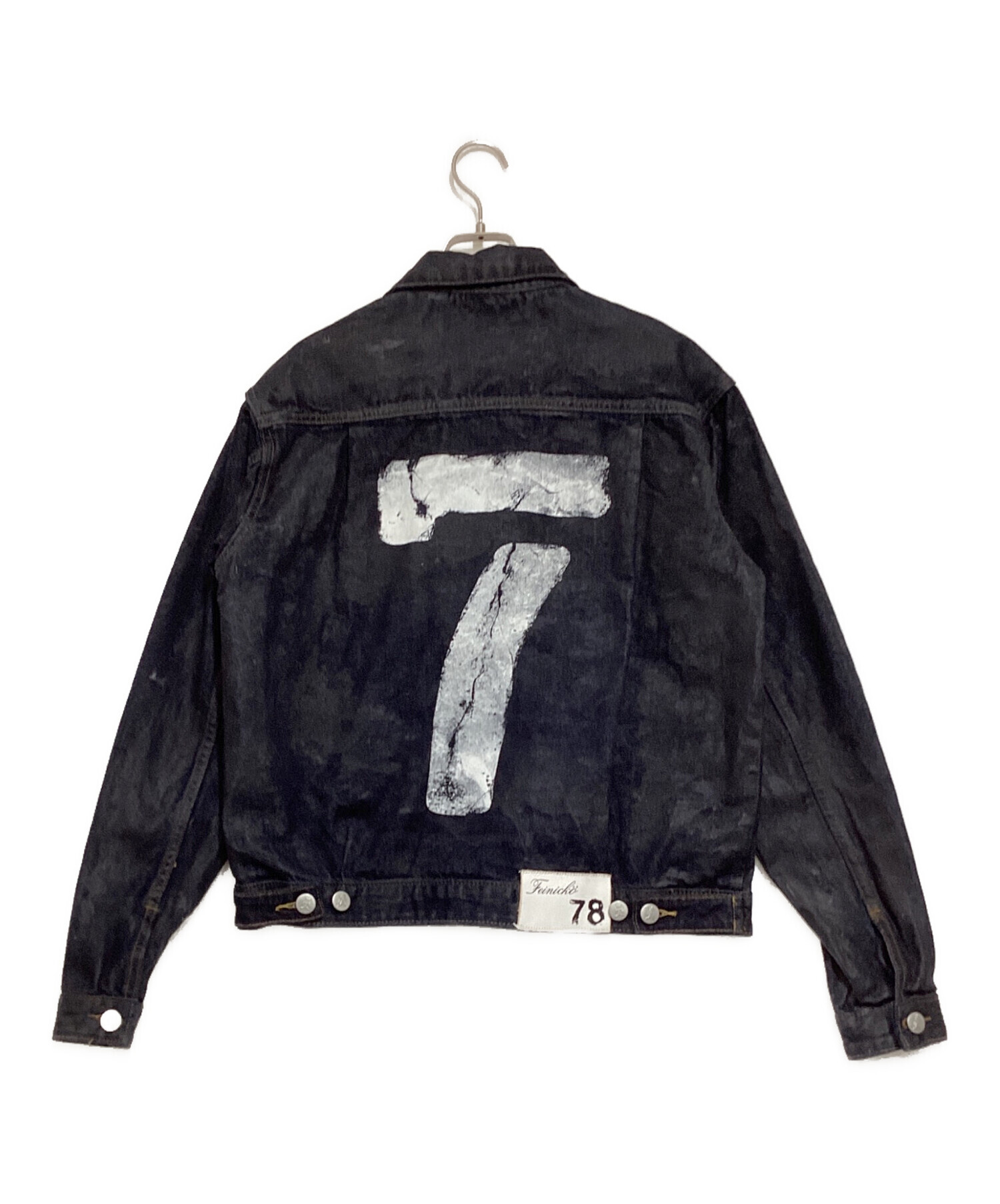 feinicko デニムジャケット 中古・古着通販】FEINICKO (フェイニコ) バックペイントコーティング