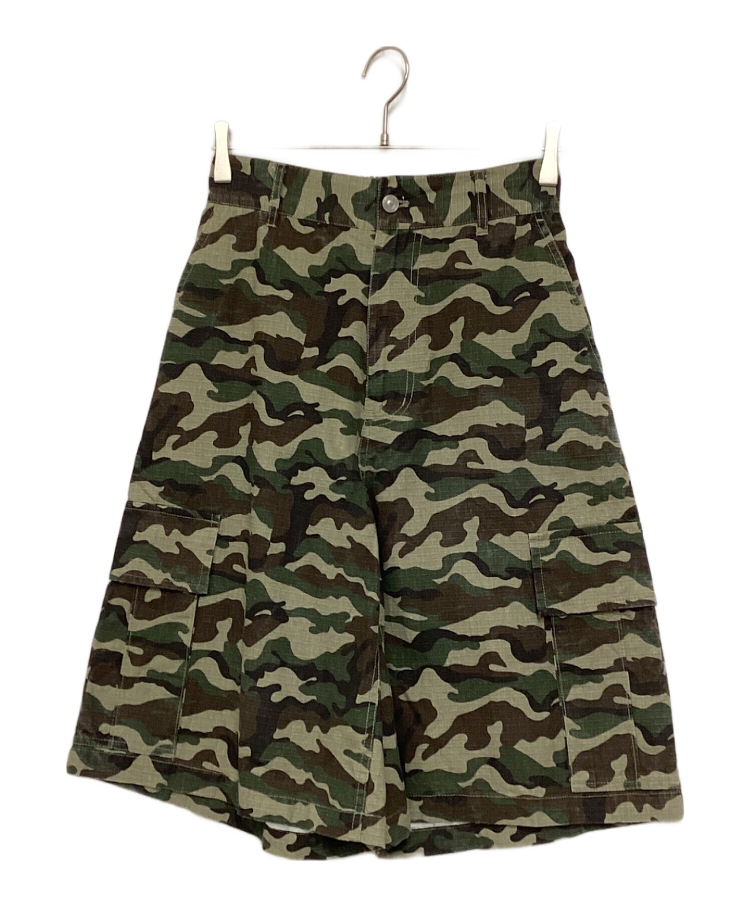 中古・古着通販】AFB (エーエフビー) カモ柄BAGGY CARGO SHORTS カーキ