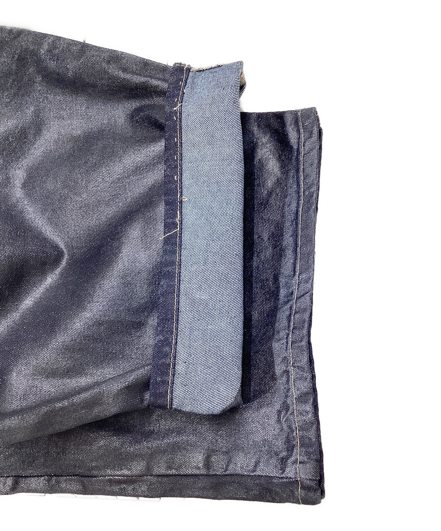 Feinicko バギーデニム 中古・古着通販】FEINICKO (フェイニコ) コーティングバギー