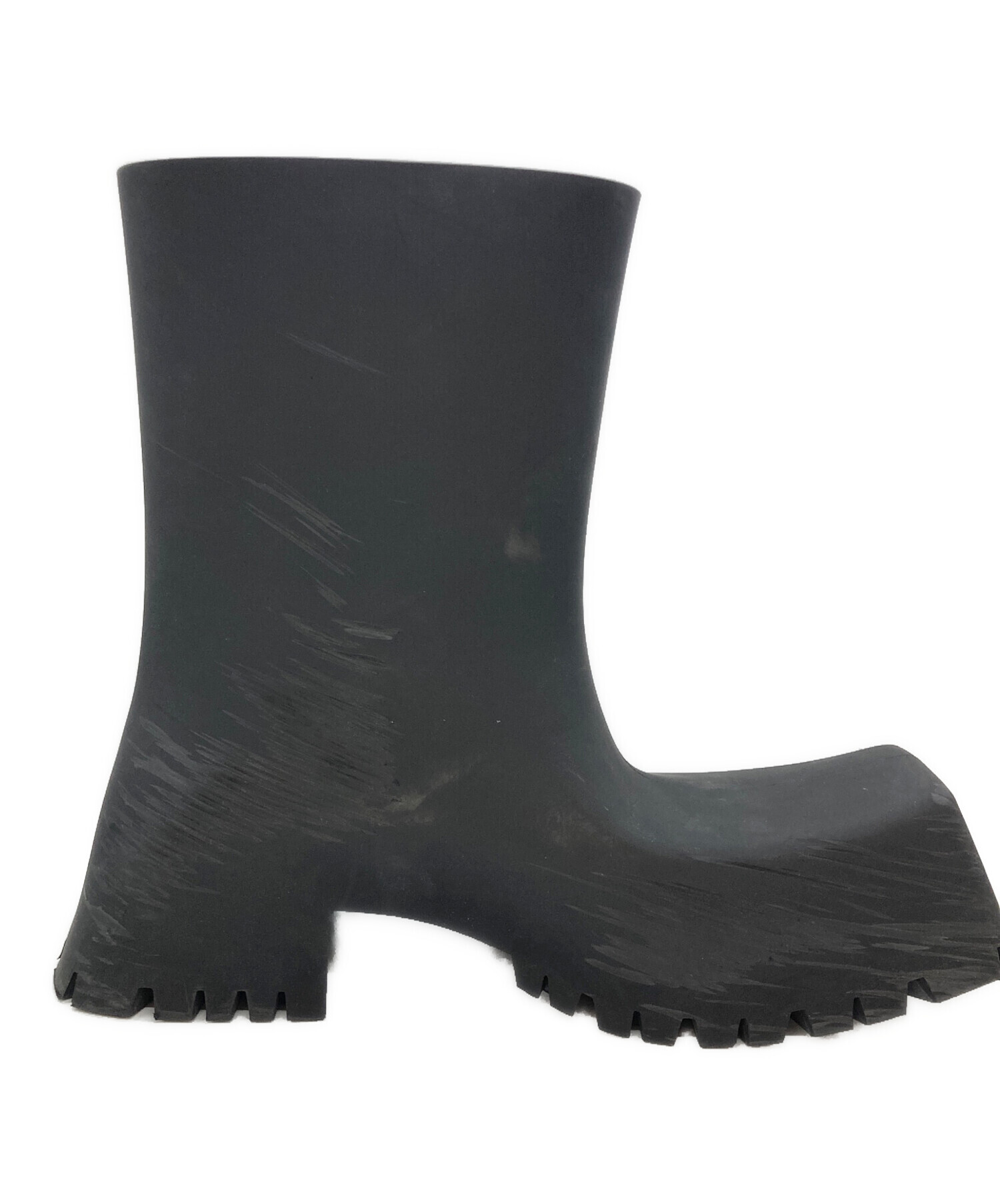中古・古着通販】BALENCIAGA (バレンシアガ) TROOPER RUBBER ブラック