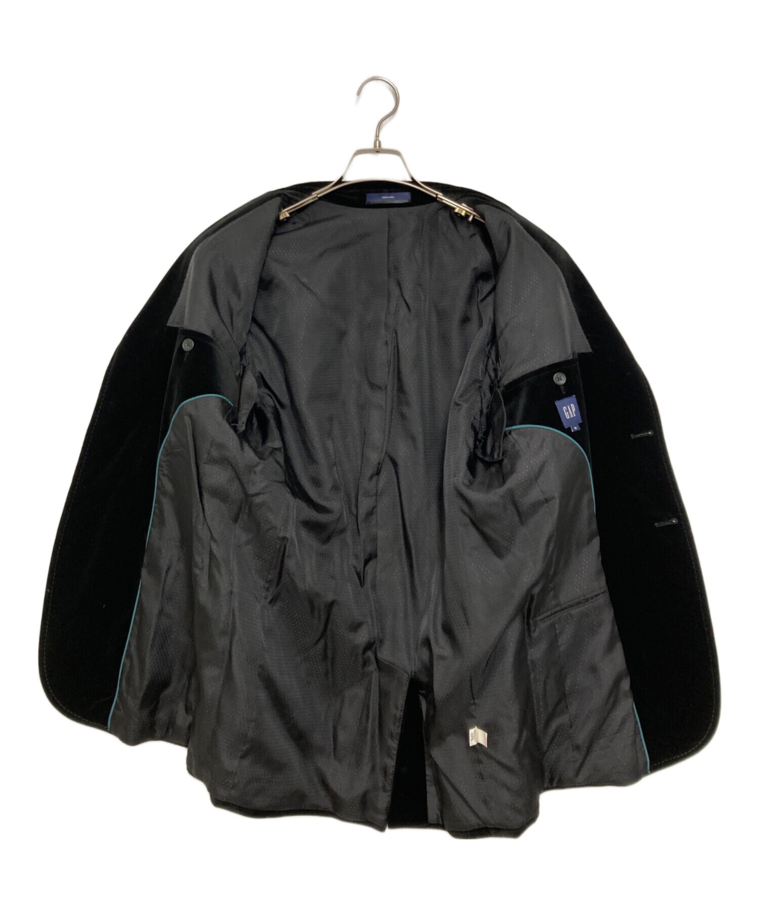 中古・古着通販】GAP (ギャップ) 2Bベルベットテーラードジャケット