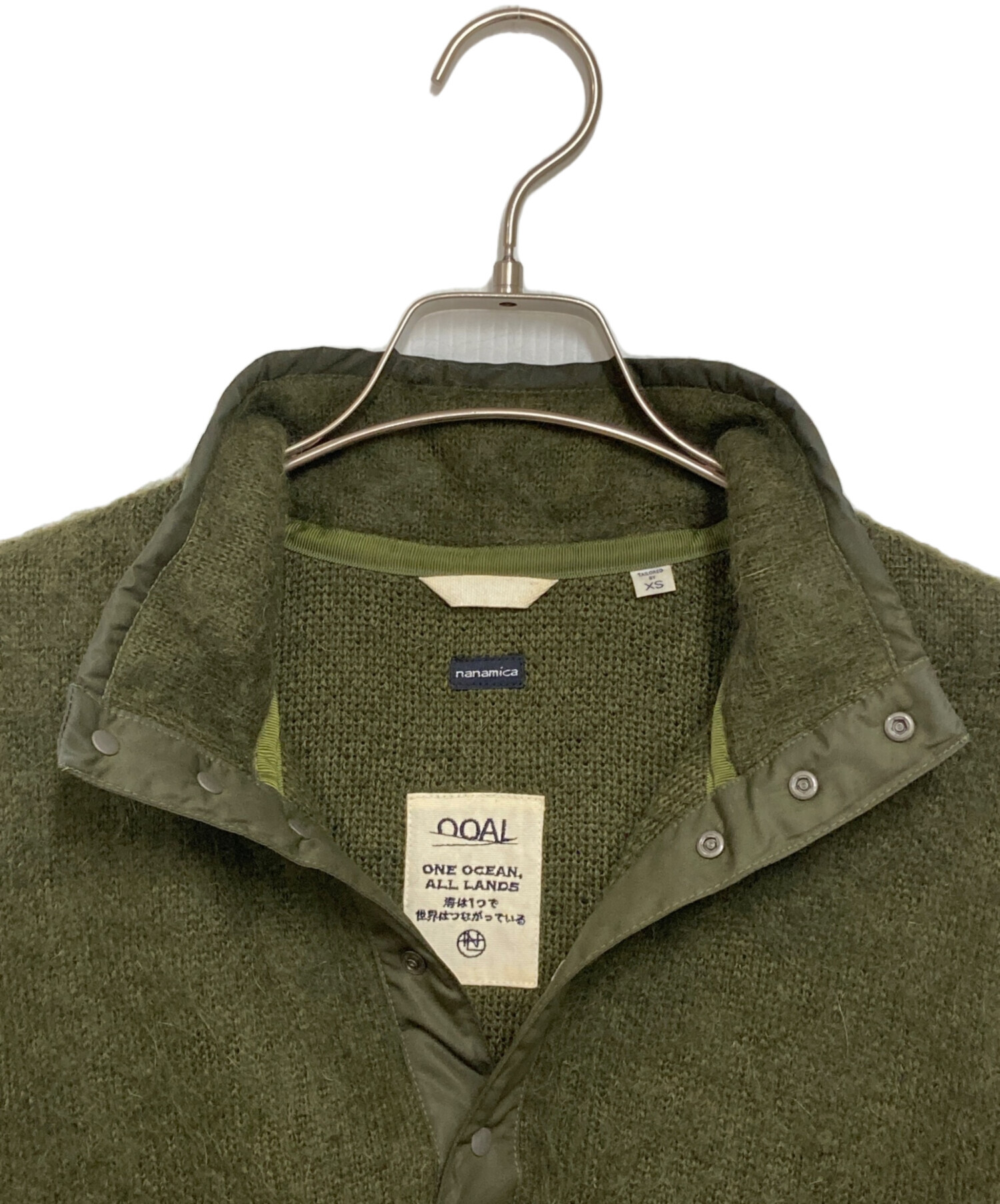 中古・古着通販】nanamica (ナナミカ) Pullover Sweater カーキ サイズ