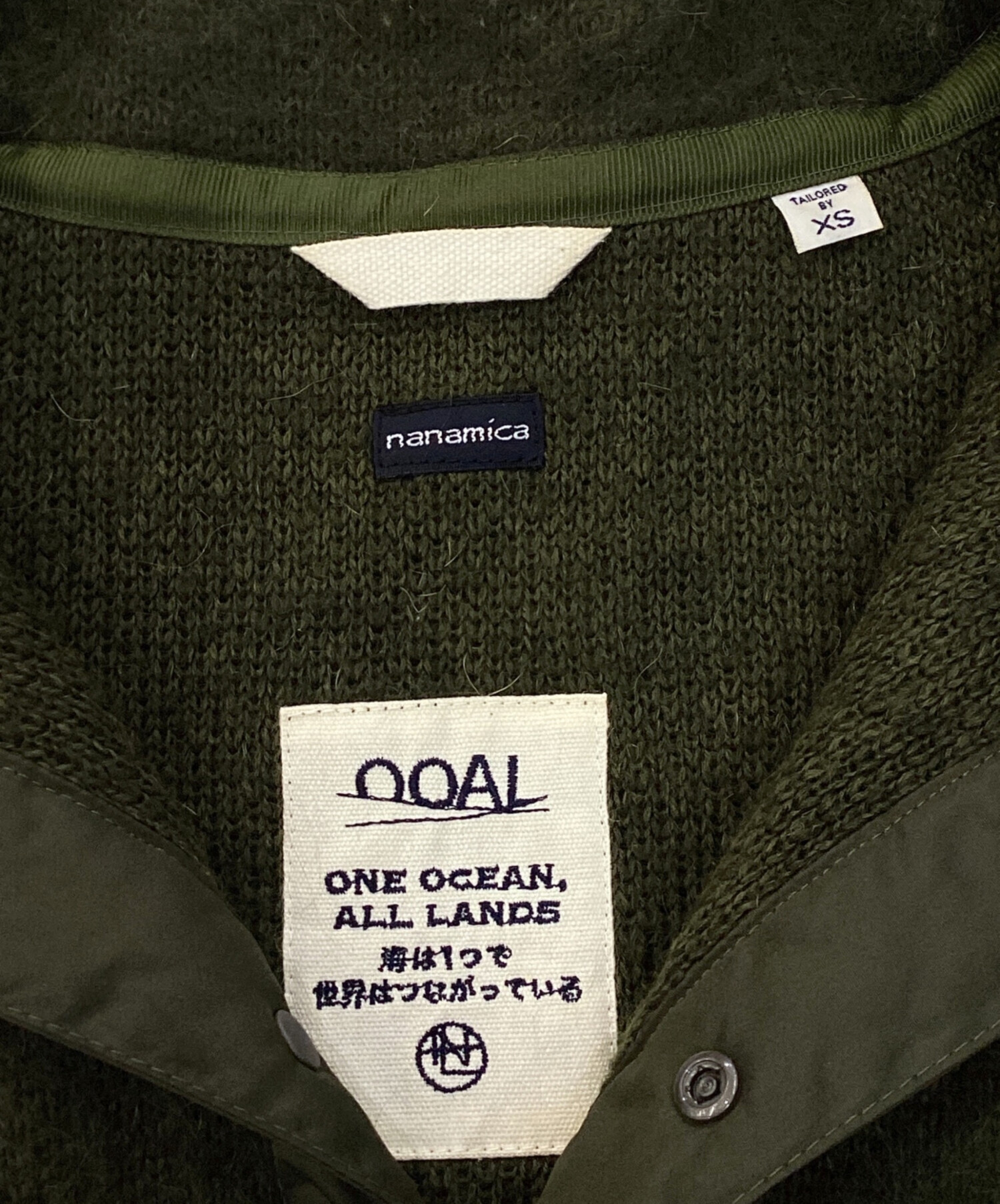 ナナミカ プルオーバーセーター SUJF278 黒 nanamica Pullover Sweater