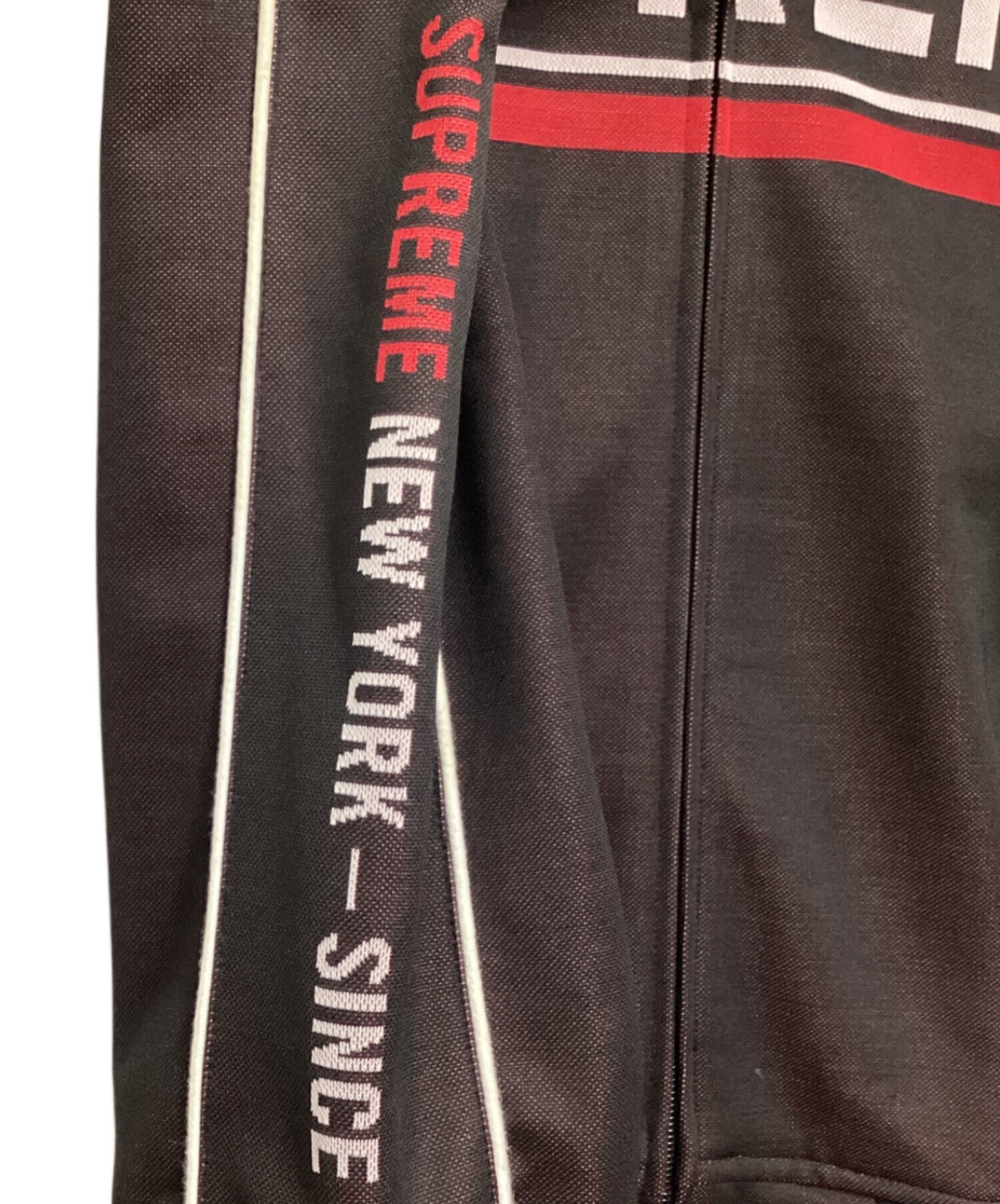 ジャケット・アウター supreme worldfamous jacquard trackjacket Supreme World Famous Jacquard Track Jacket Black Men's