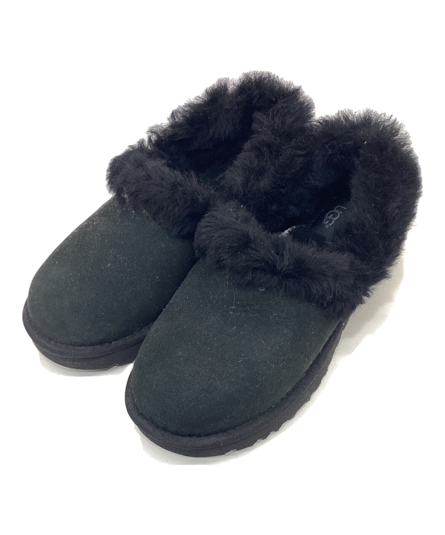 中古・古着通販】UGG (アグ) W NITA ムートンシューズ ブラック サイズ