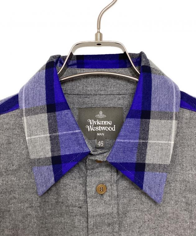 Vivienne Westwood オーブ刺繍 チェックシャツ Vivienne Westwood MAN