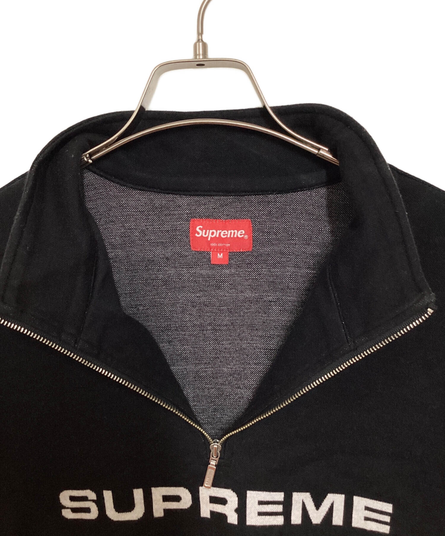 中古・古着通販】Supreme (シュプリーム) Jacquard athletic half zip 