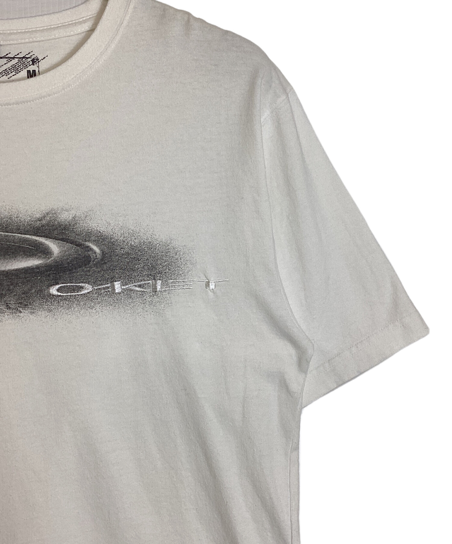 中古・古着通販】OAKLEY (オークリー) ロゴプリント/刺繍Tシャツ