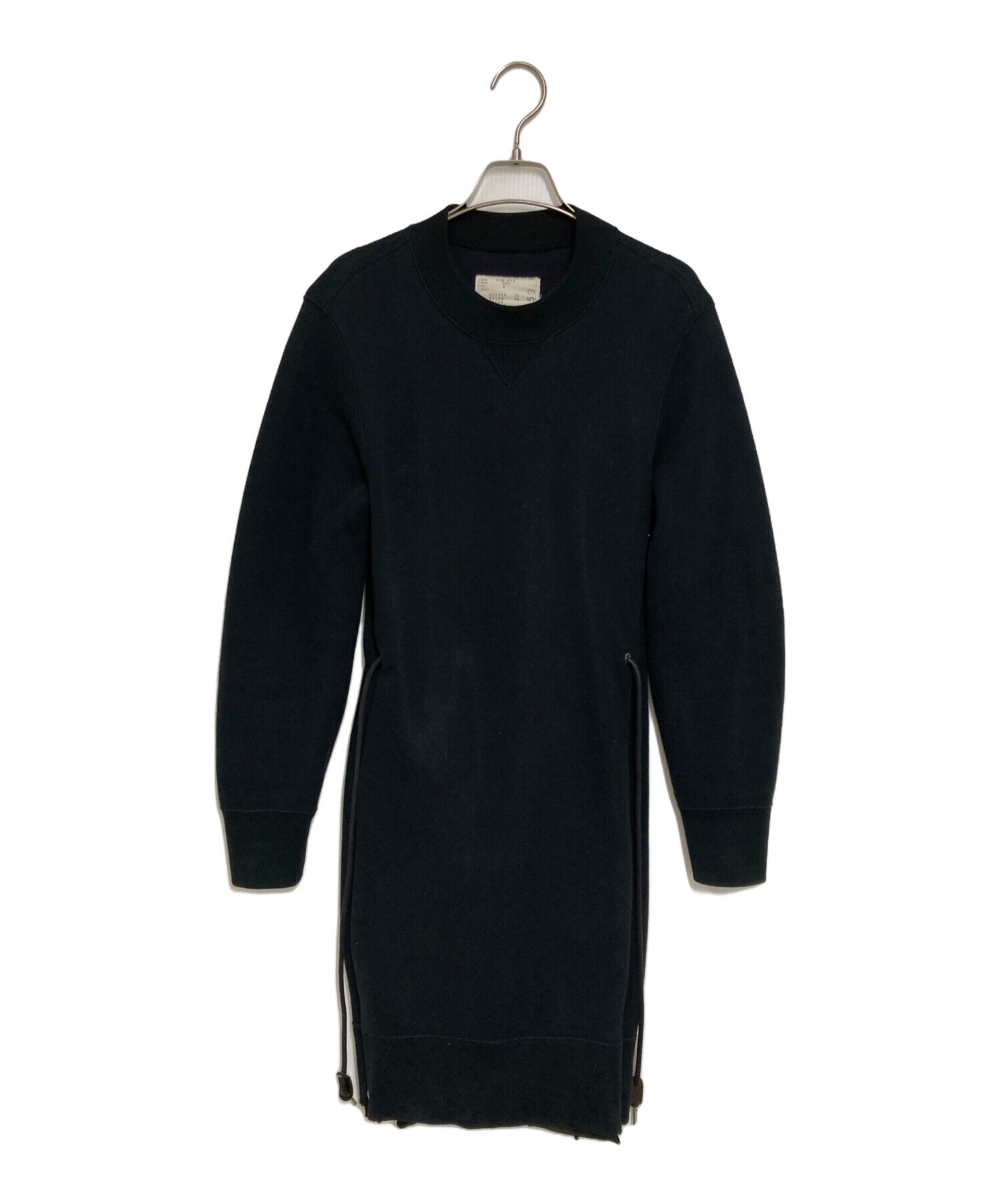 中古・古着通販】sacai (サカイ) Sponge Sweat MA-1 Dress ネイビー